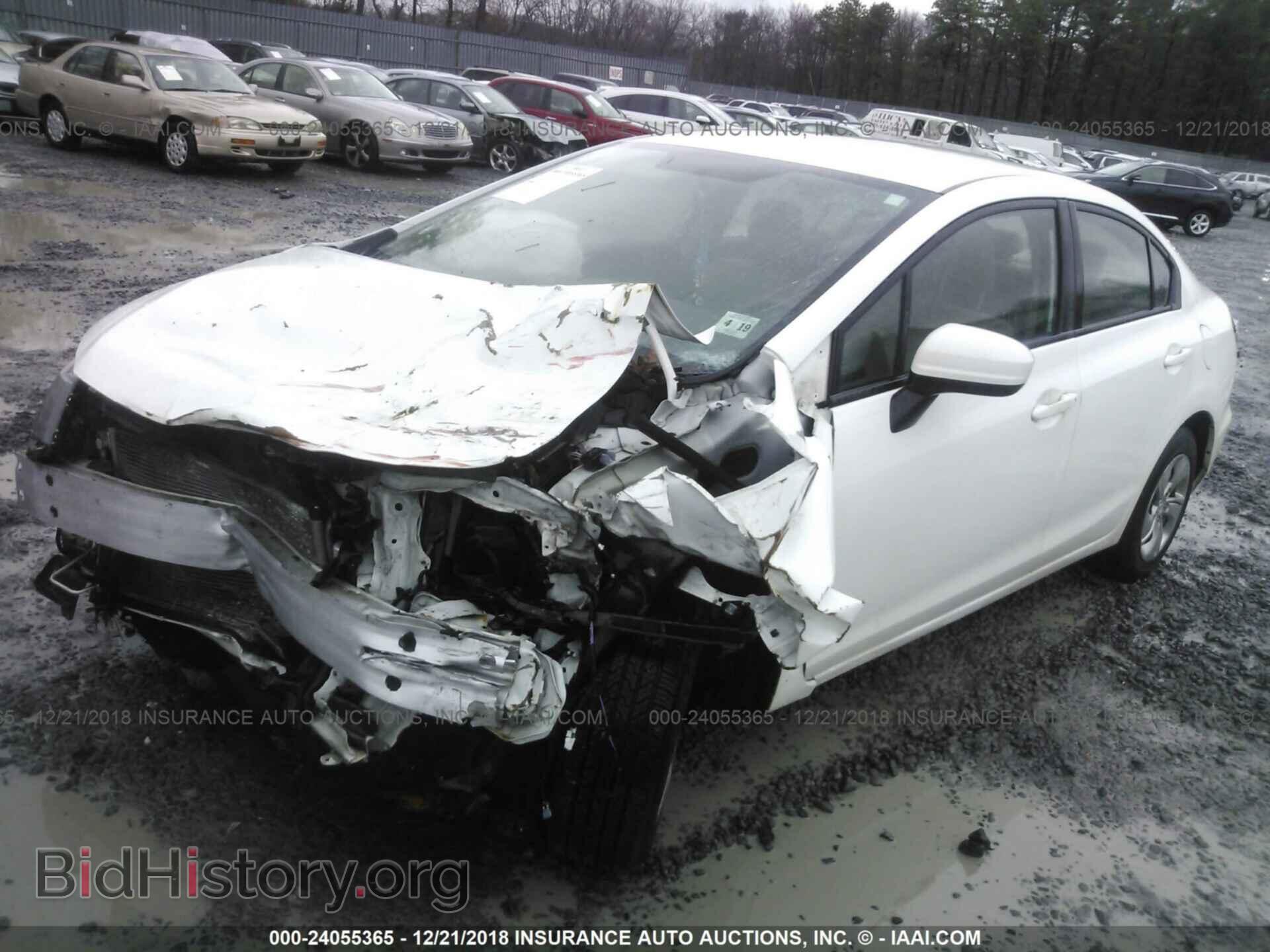 2014 HONDA CIVIC - VIN: 19XFB2F57EE215456 - Фото 2