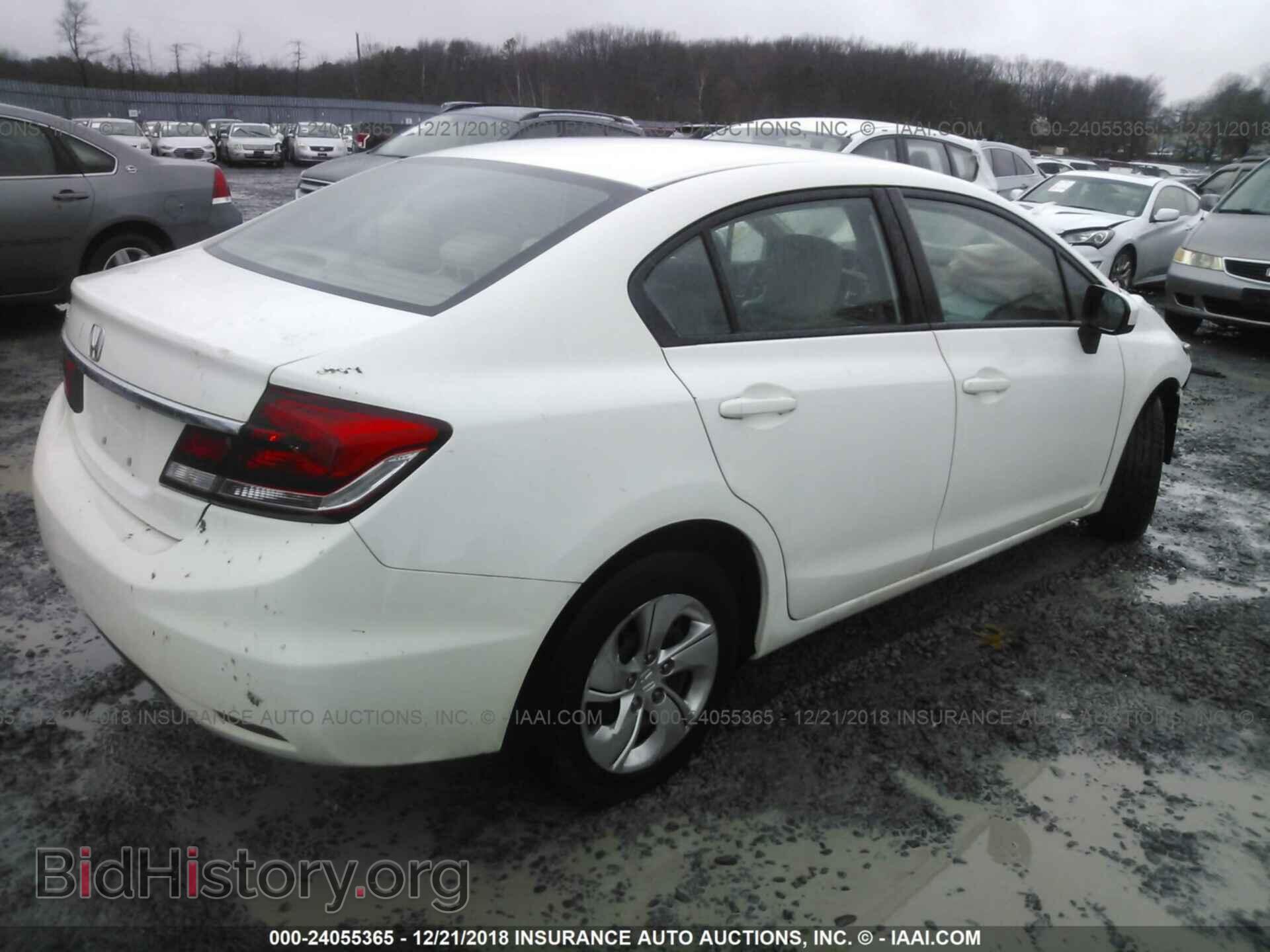 2014 HONDA CIVIC - VIN: 19XFB2F57EE215456 - Фото 4