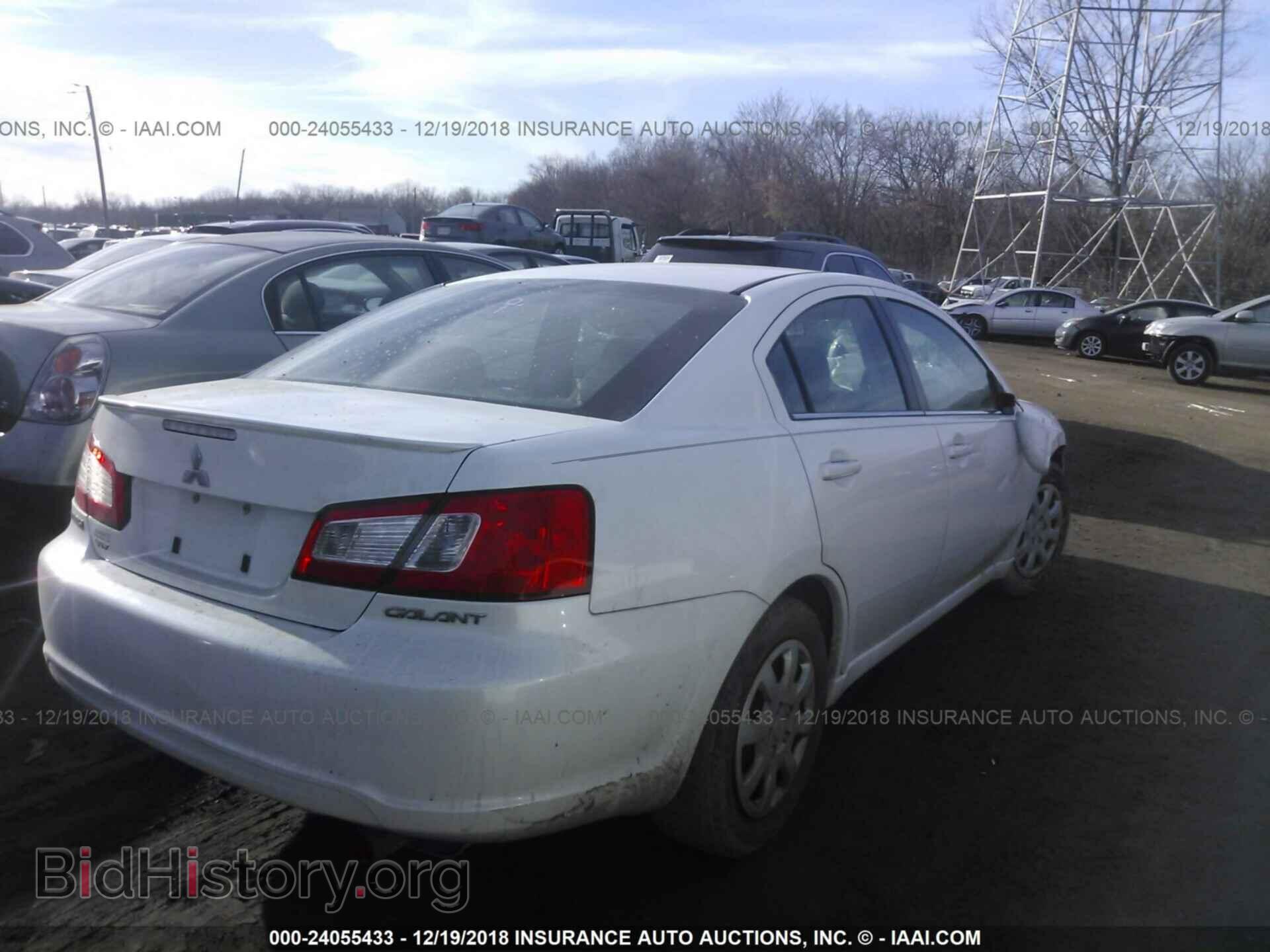 2012 MITSUBISHI GALANT - VIN: 4A32B3FF9CE016346 - Фото 4