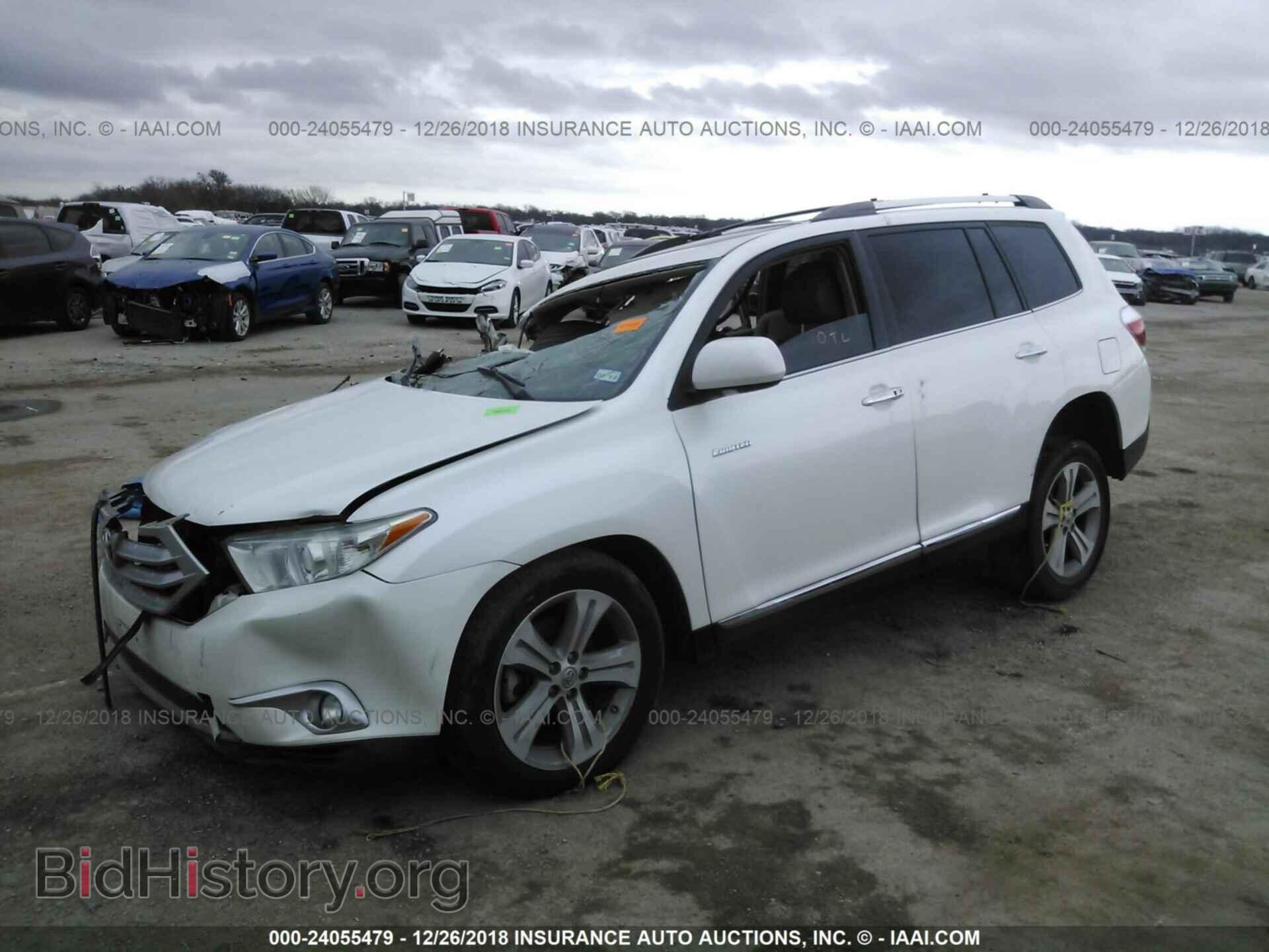 2012 TOYOTA HIGHLANDER - VIN: 5TDYK3EH2CS069111 - Фото 2