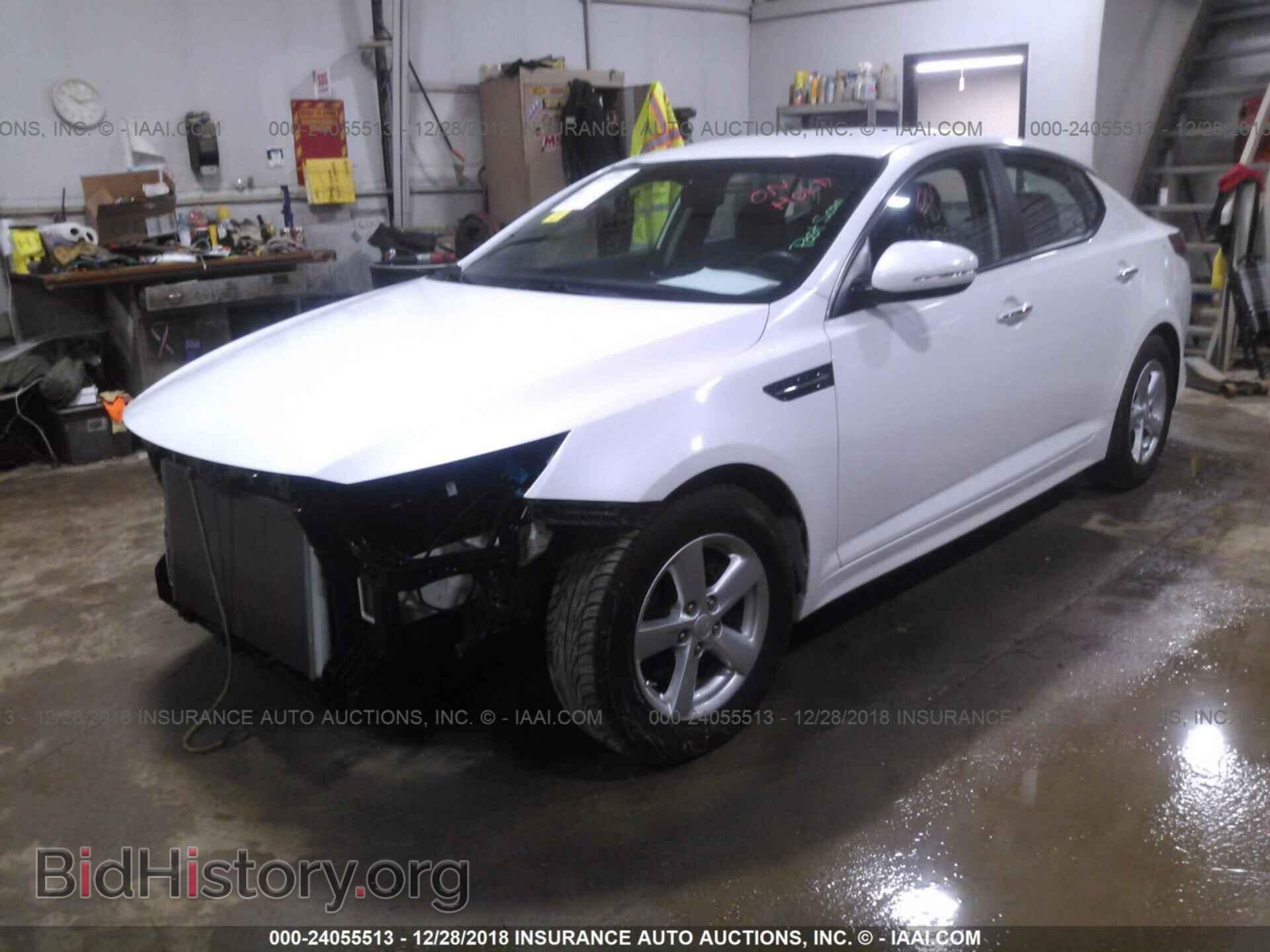 2015 KIA OPTIMA - VIN: KNAGM4A72F5559256 - Фото 2