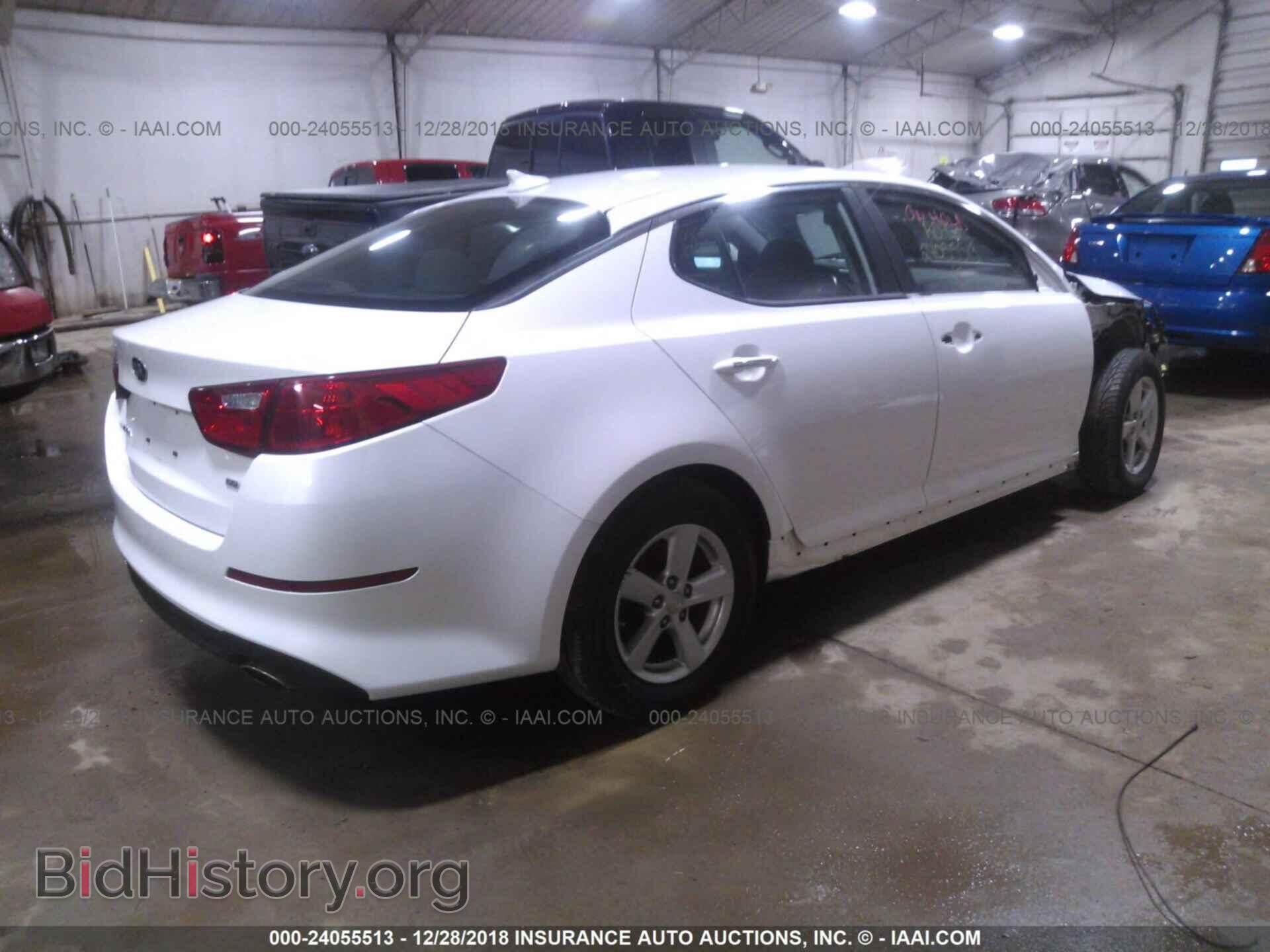 2015 KIA OPTIMA - VIN: KNAGM4A72F5559256 - Фото 4