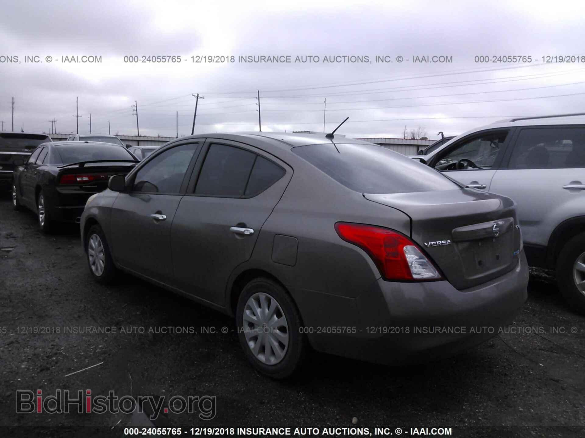 2012 Nissan Versa - VIN: 3N1CN7AP9CL835141 - Фото 3