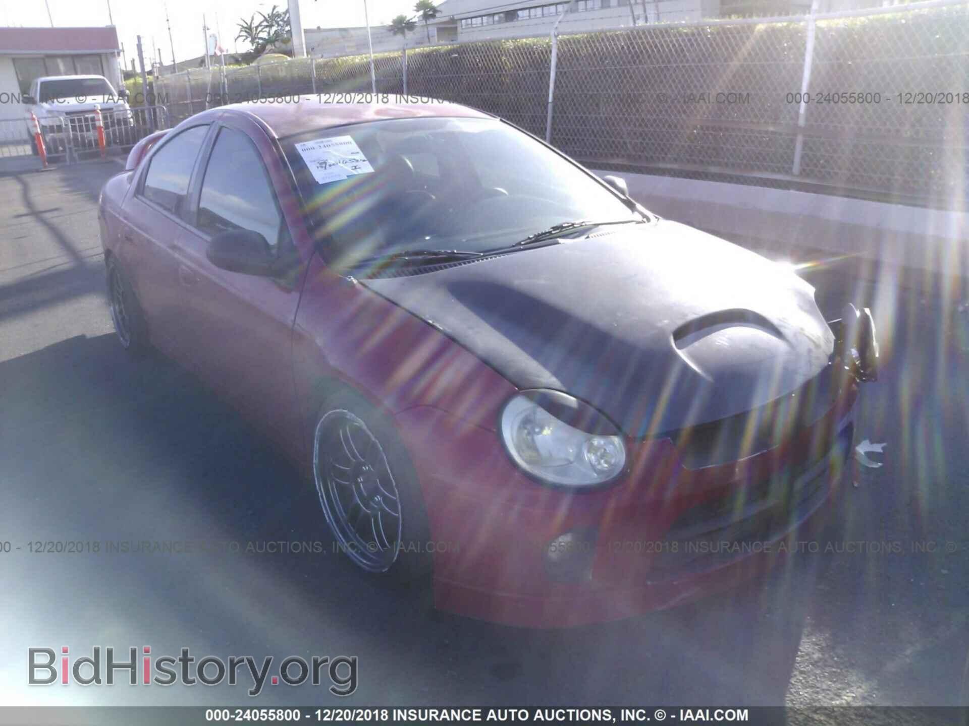 Фотография 1B3AS66S94D631372 - DODGE NEON 2004