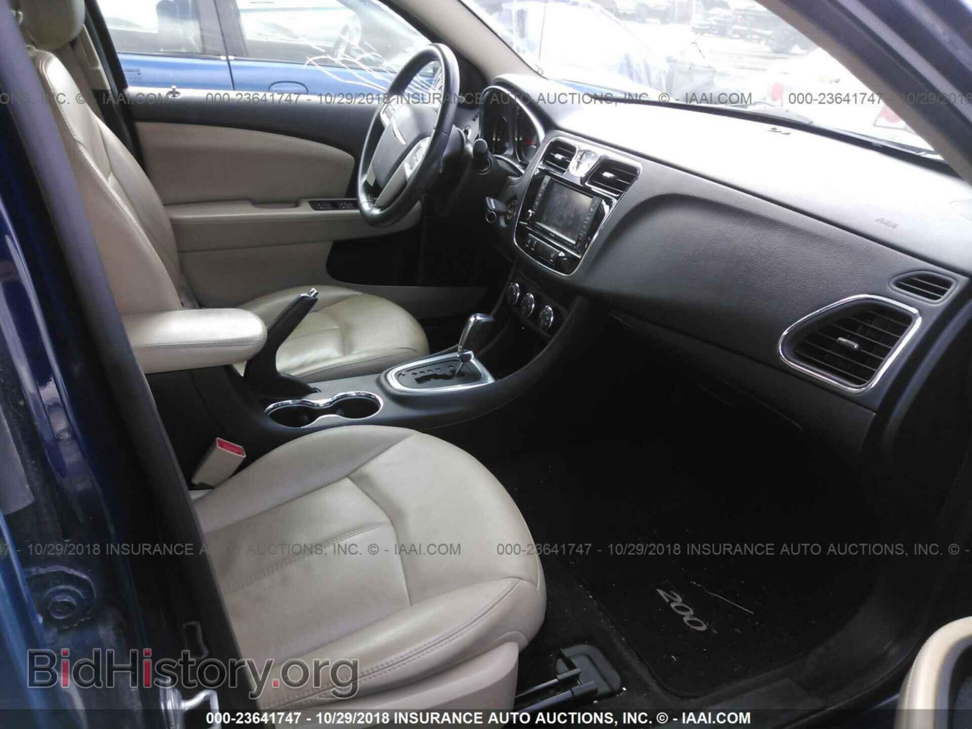 2013 CHRYSLER 200 - VIN: 1C3CCBCG2DN574234 - Фото 5