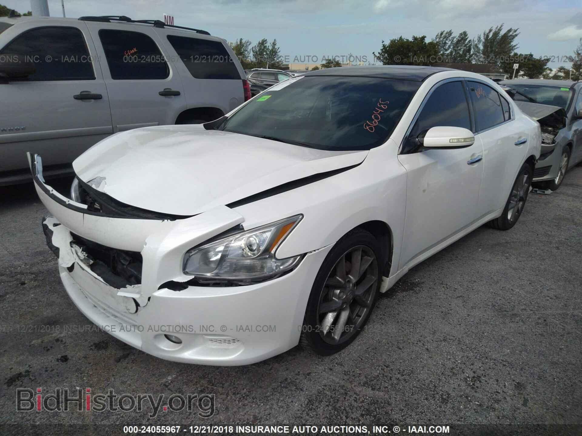 2011 NISSAN MAXIMA - VIN: 1N4AA5AP6BC860485 - Фото 2