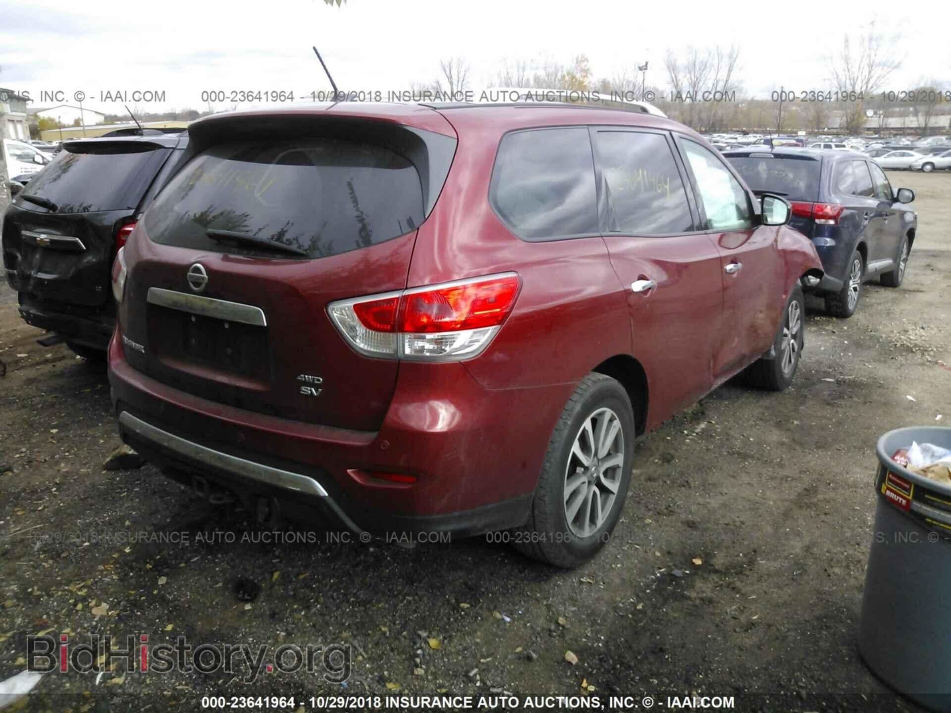 2013 NISSAN PATHFINDER - VIN: 5N1AR2MM3DC643509 - Фото 4