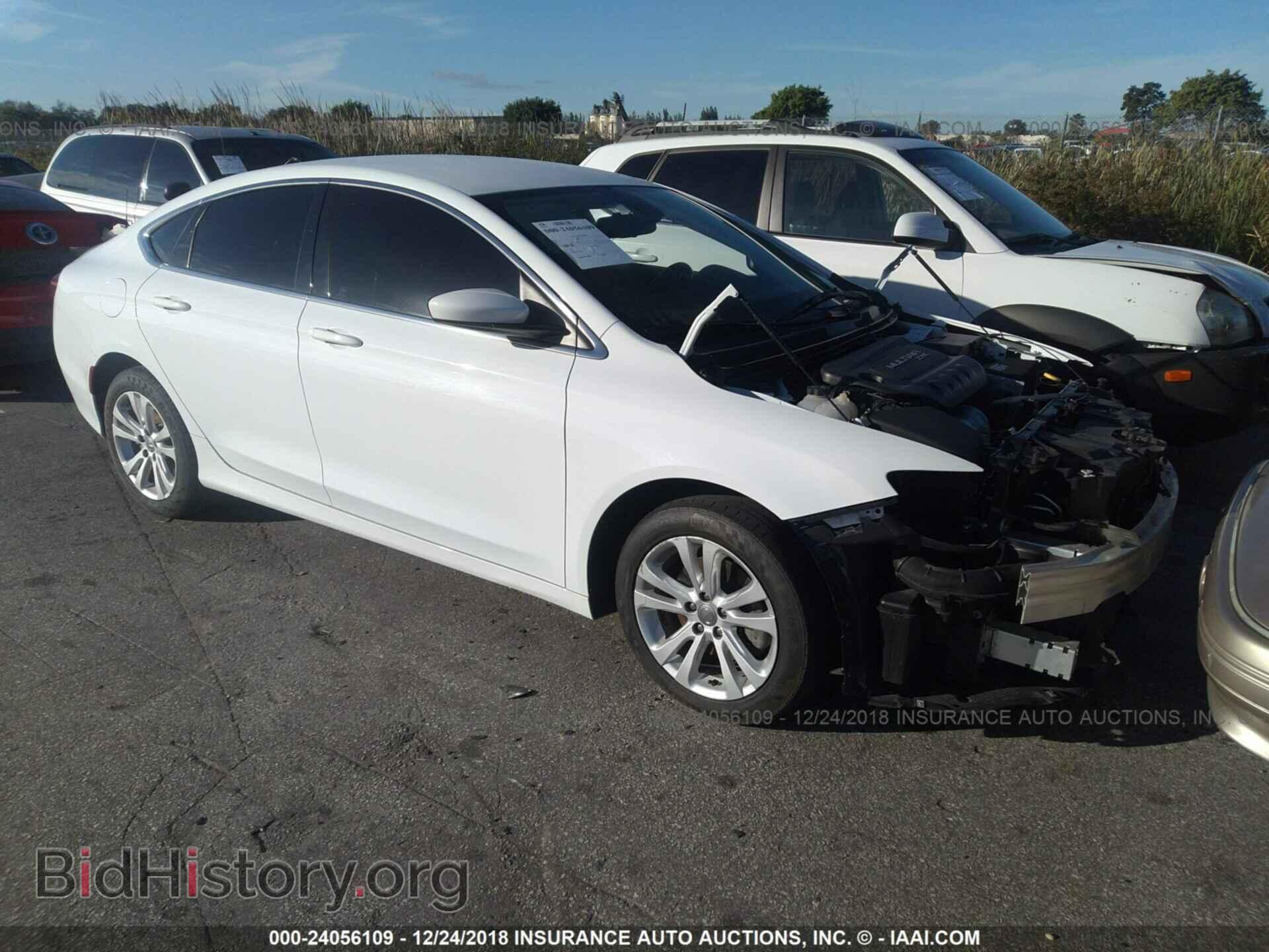 Фотография 1C3CCCAB3GN135996 - CHRYSLER 200 2016