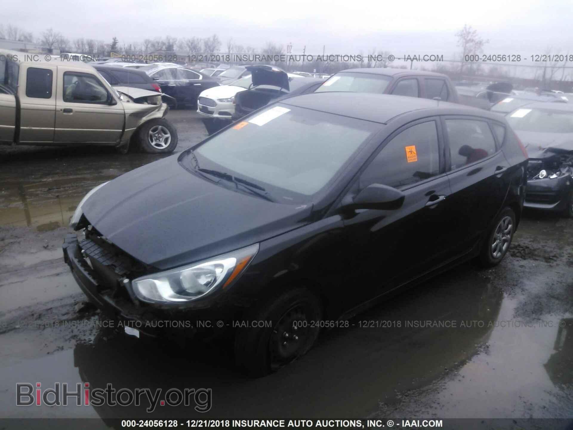 2014 HYUNDAI ACCENT - VIN: KMHCT5AE8EU166788 - Фото 2