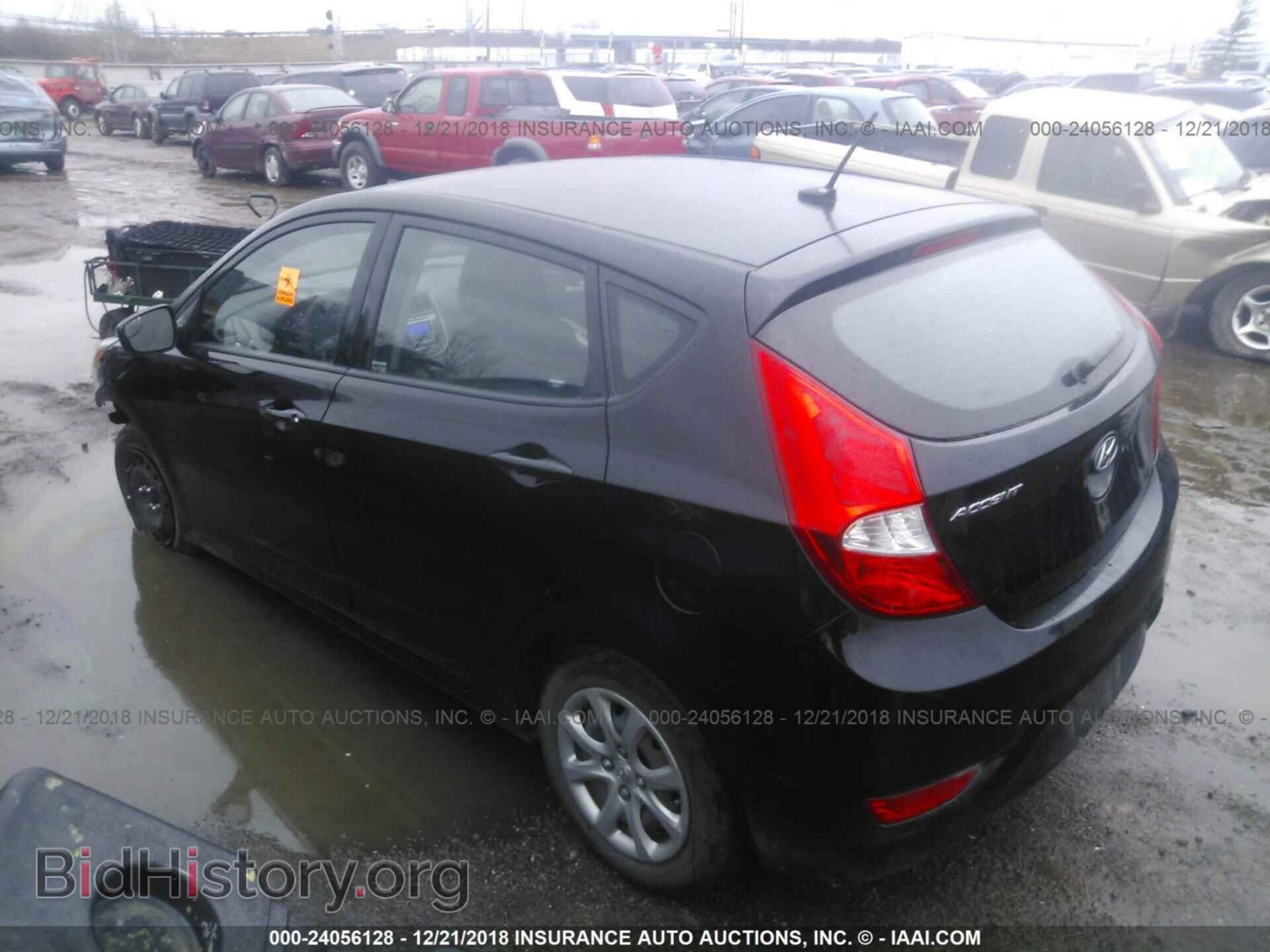 2014 HYUNDAI ACCENT - VIN: KMHCT5AE8EU166788 - Фото 3