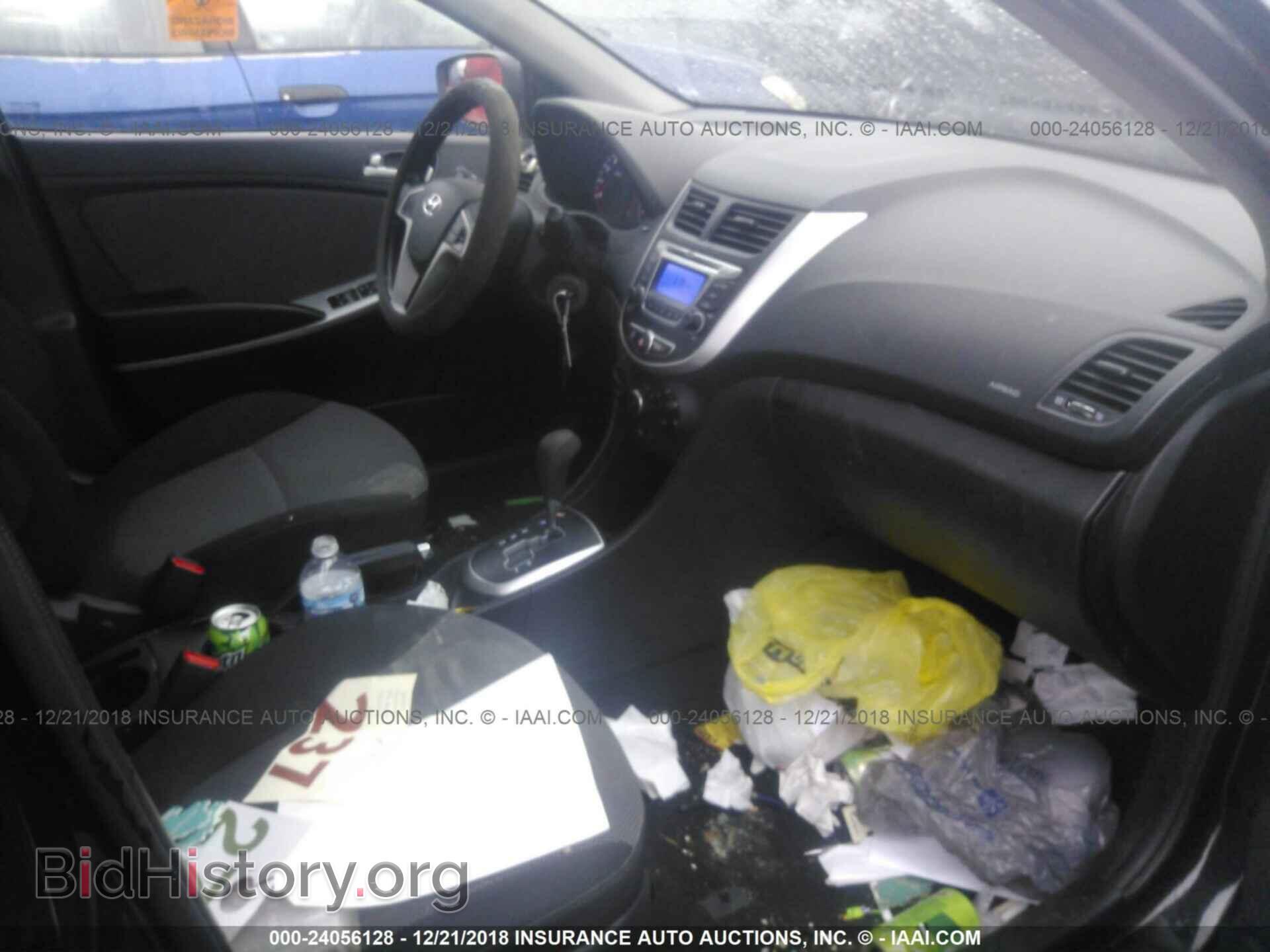 2014 HYUNDAI ACCENT - VIN: KMHCT5AE8EU166788 - Фото 5