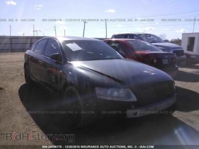 2007 Audi A6, black — VIN WAUEV74F57N048327, IAAI