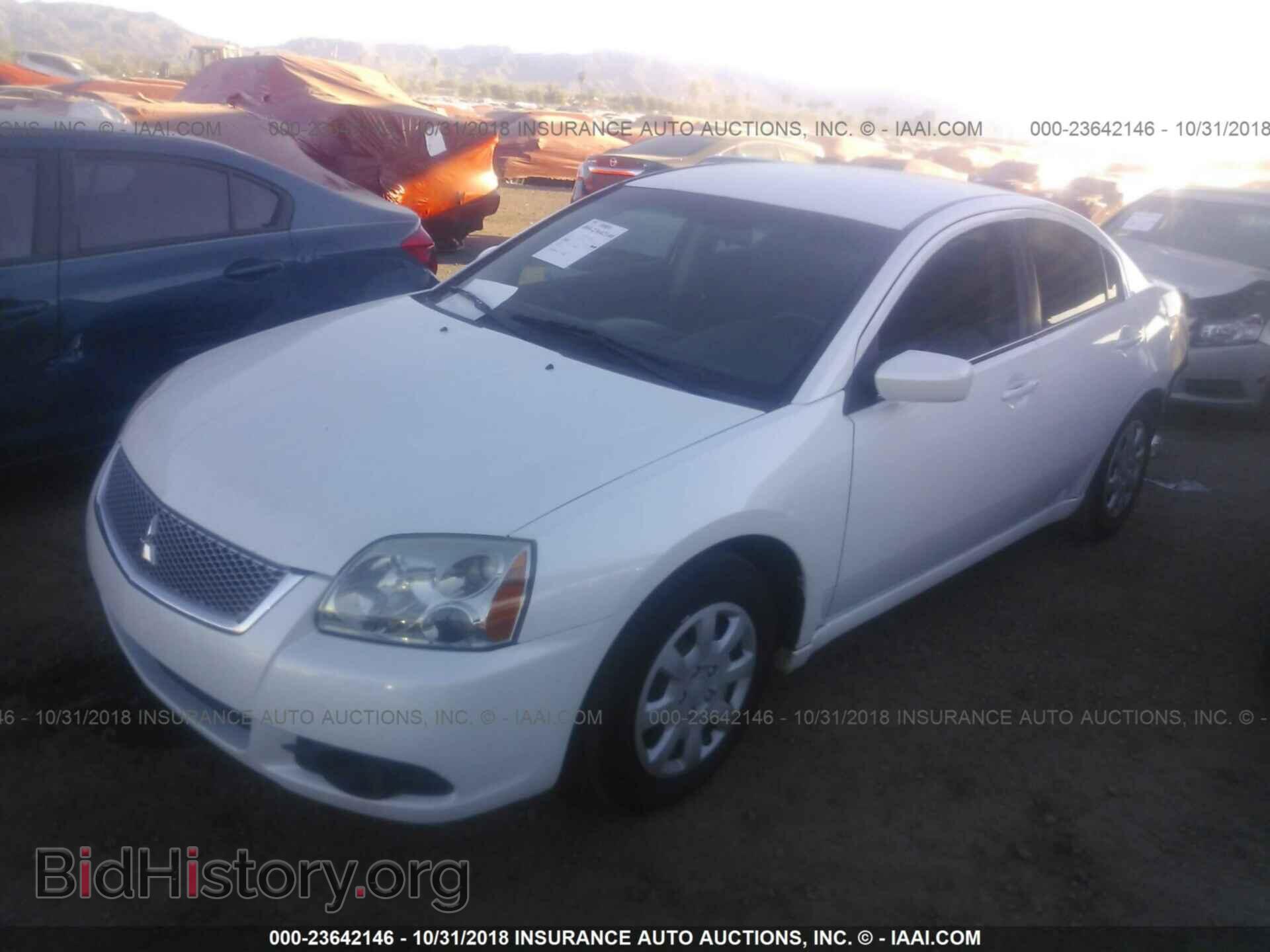 2012 MITSUBISHI GALANT - VIN: 4A32B3FF0CE009723 - Фото 2