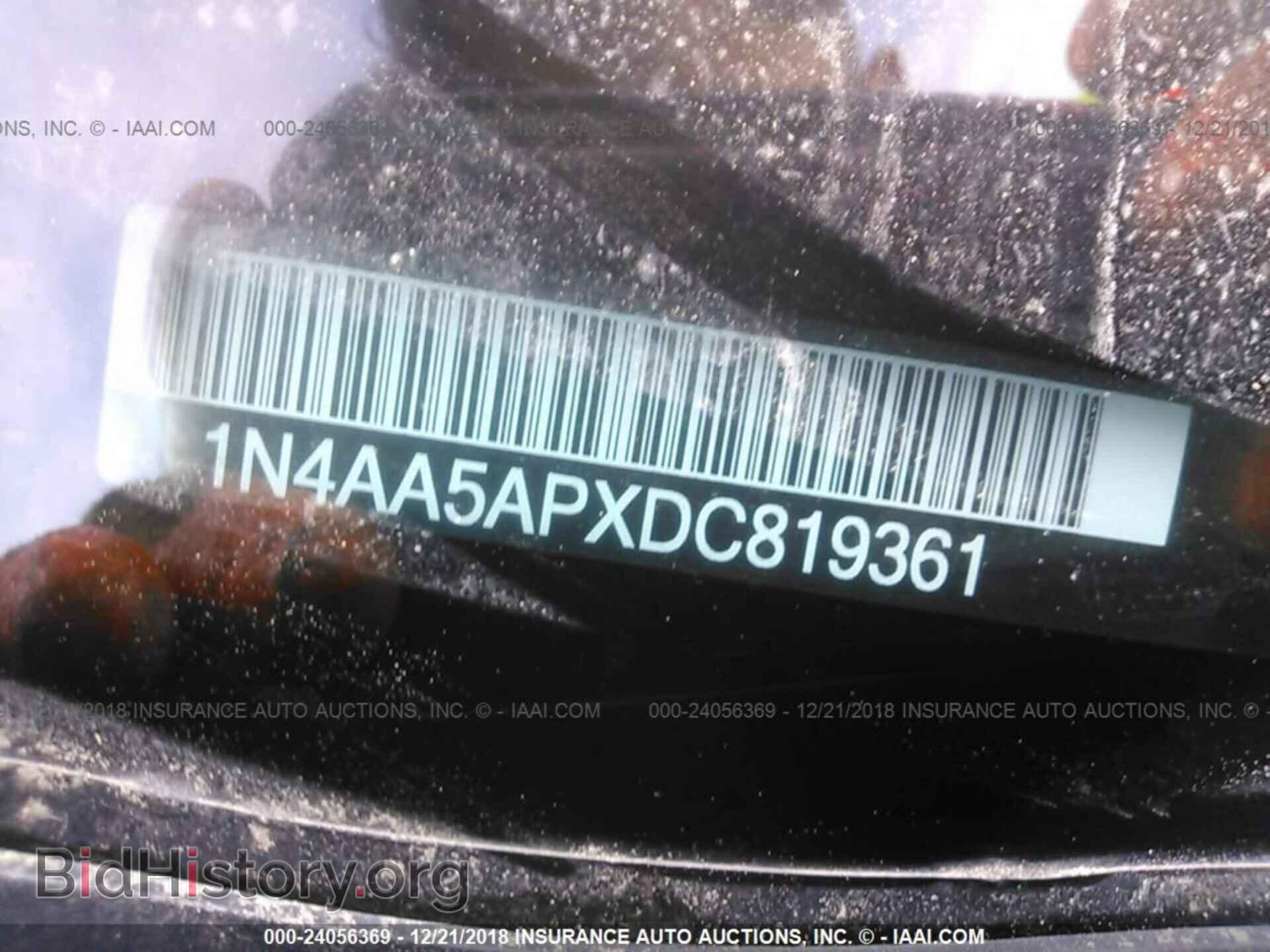 2013 NISSAN MAXIMA - VIN: 1N4AA5APXDC819361 - Фото 9
