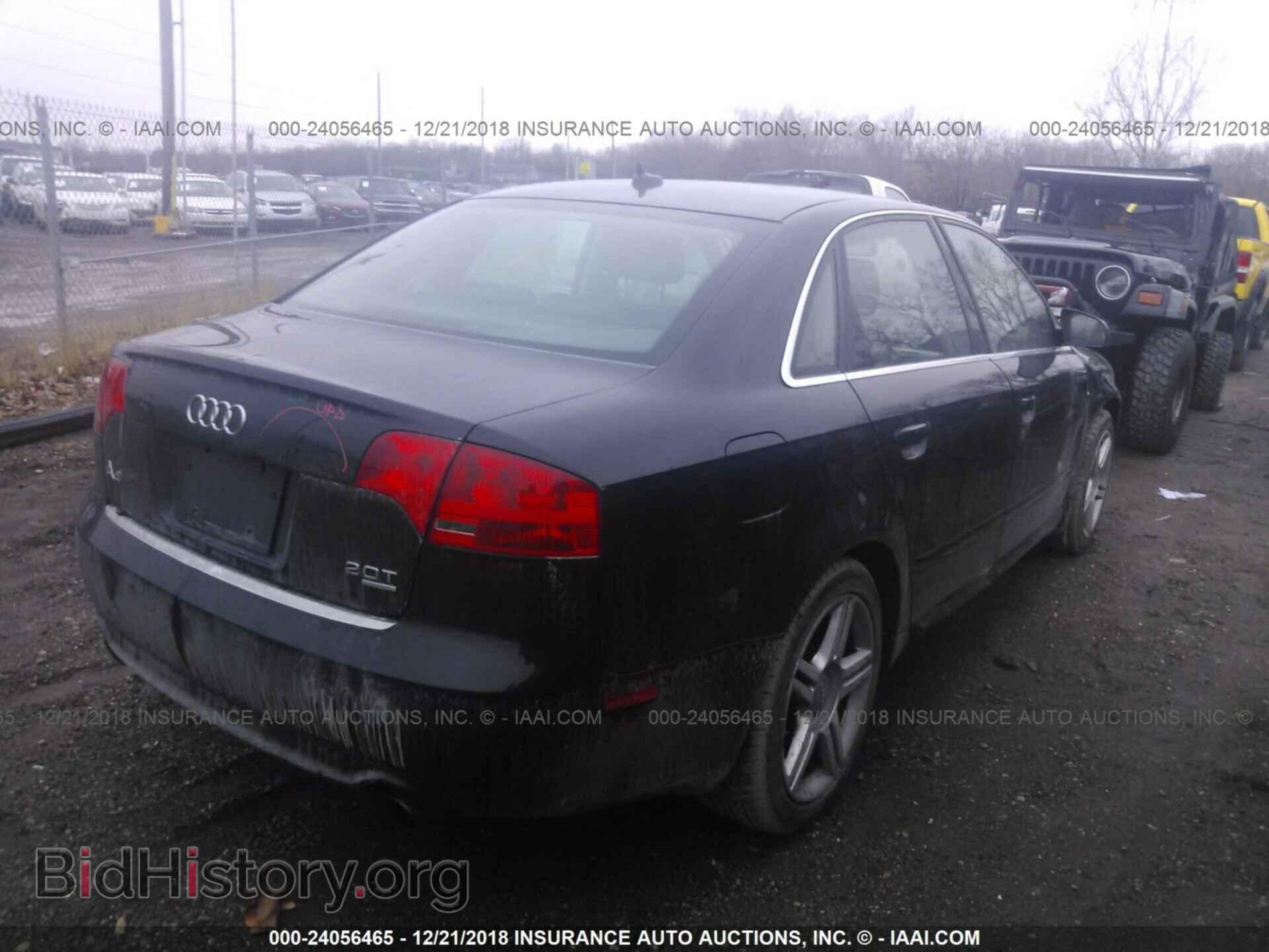 2008 AUDI A4 - VIN: WAUDF78E38A026619 - Фото 4