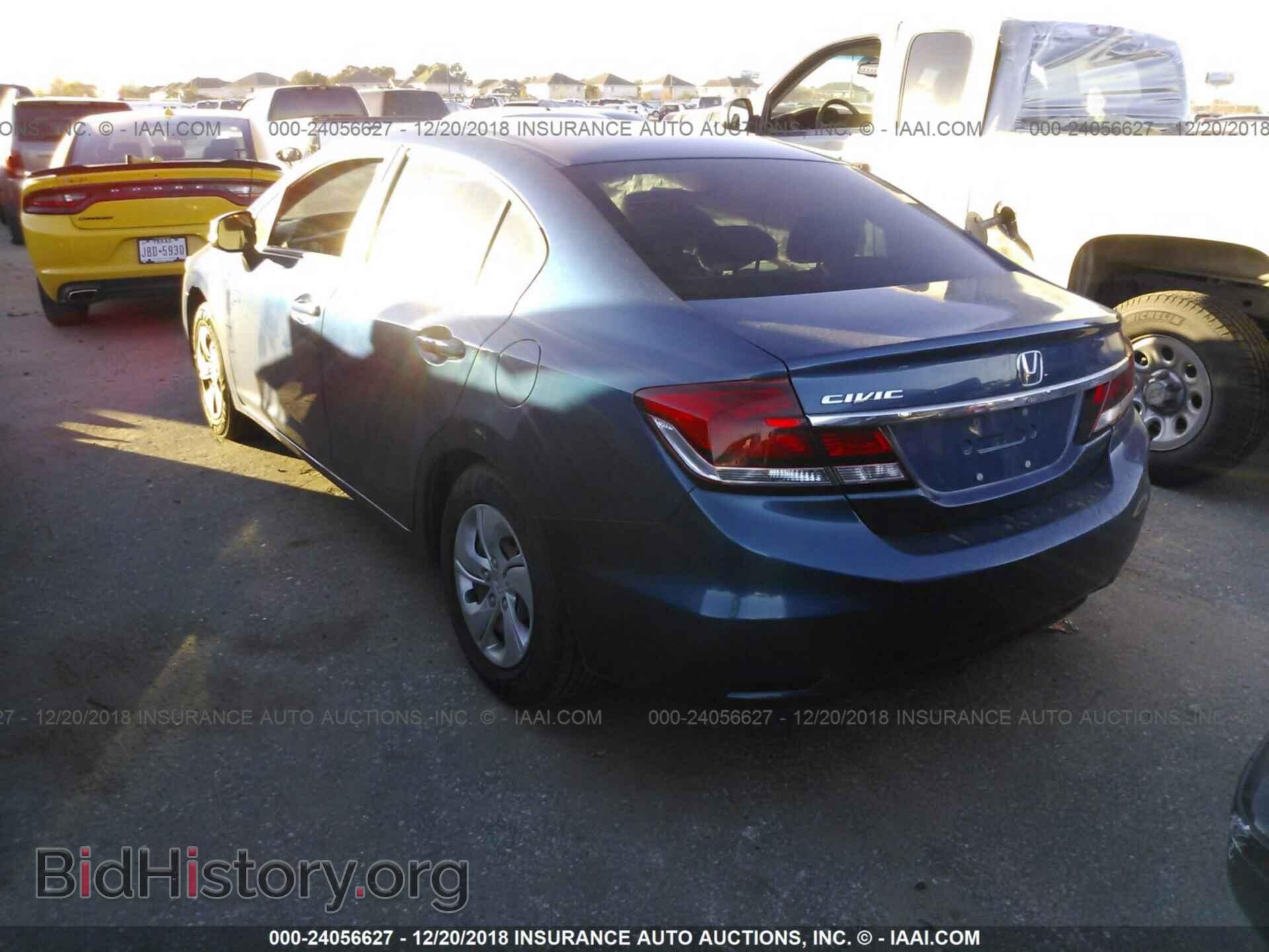 2013 HONDA CIVIC - VIN: 2HGFB2F55DH592078 - Фото 3