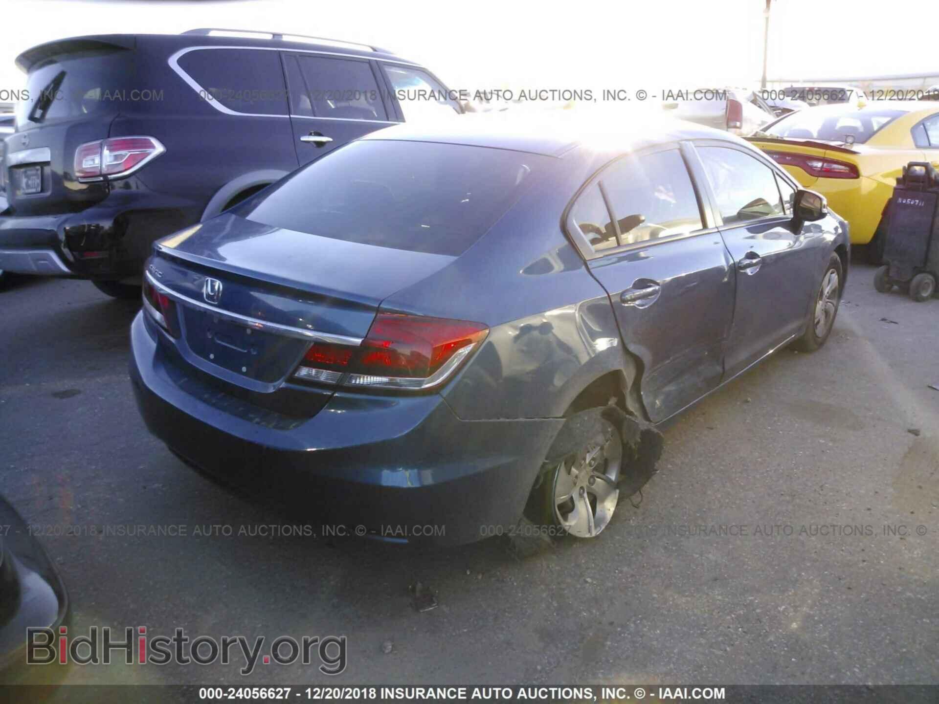2013 HONDA CIVIC - VIN: 2HGFB2F55DH592078 - Фото 4