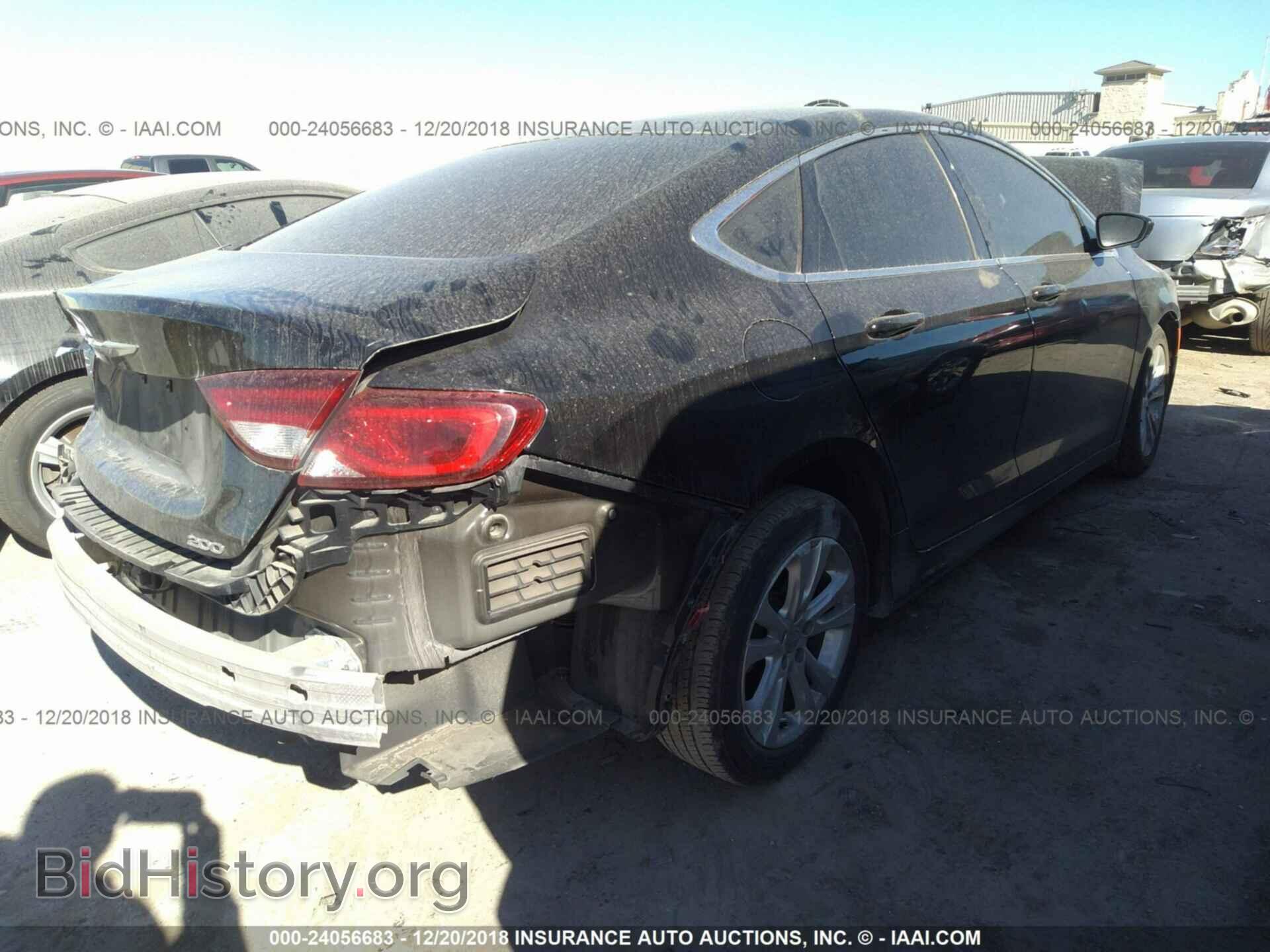 2015 CHRYSLER 200 - VIN: 1C3CCCAB4FN651802 - Фото 4
