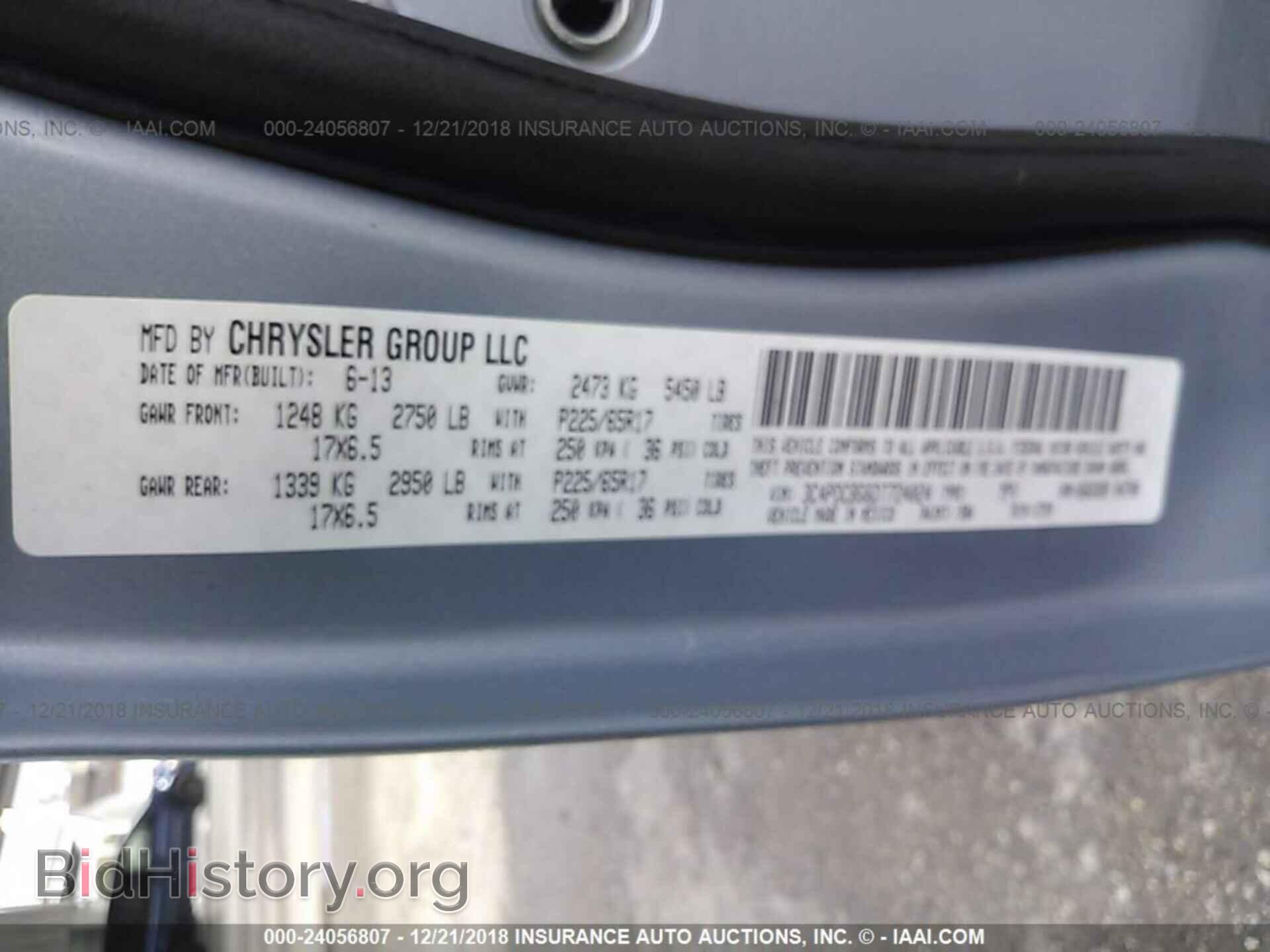 2013 DODGE JOURNEY - VIN: 3C4PDCBG6DT724024 - Фото 9