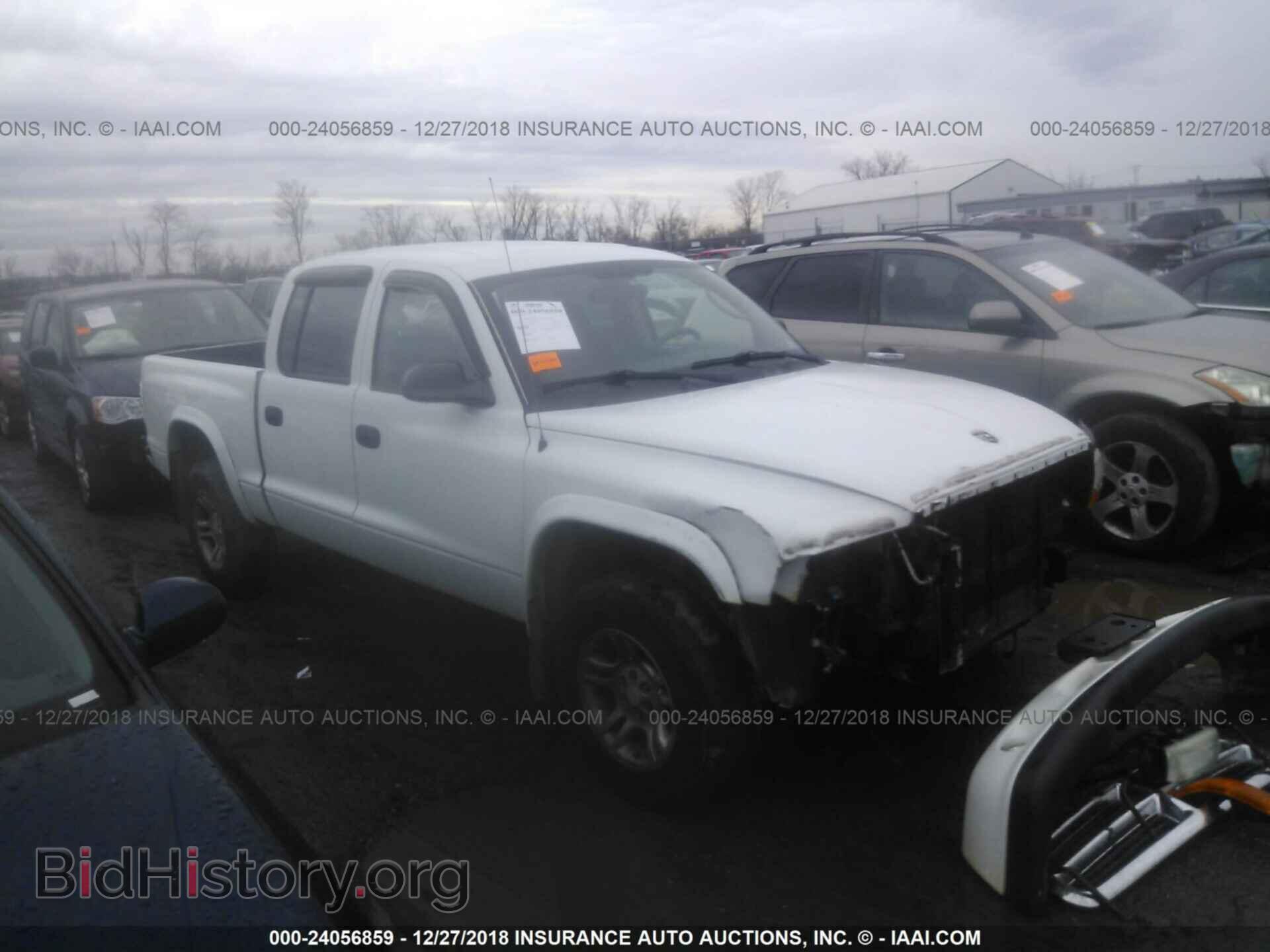 Photo 1D7HG38KX4S523645 - DODGE DAKOTA 2004