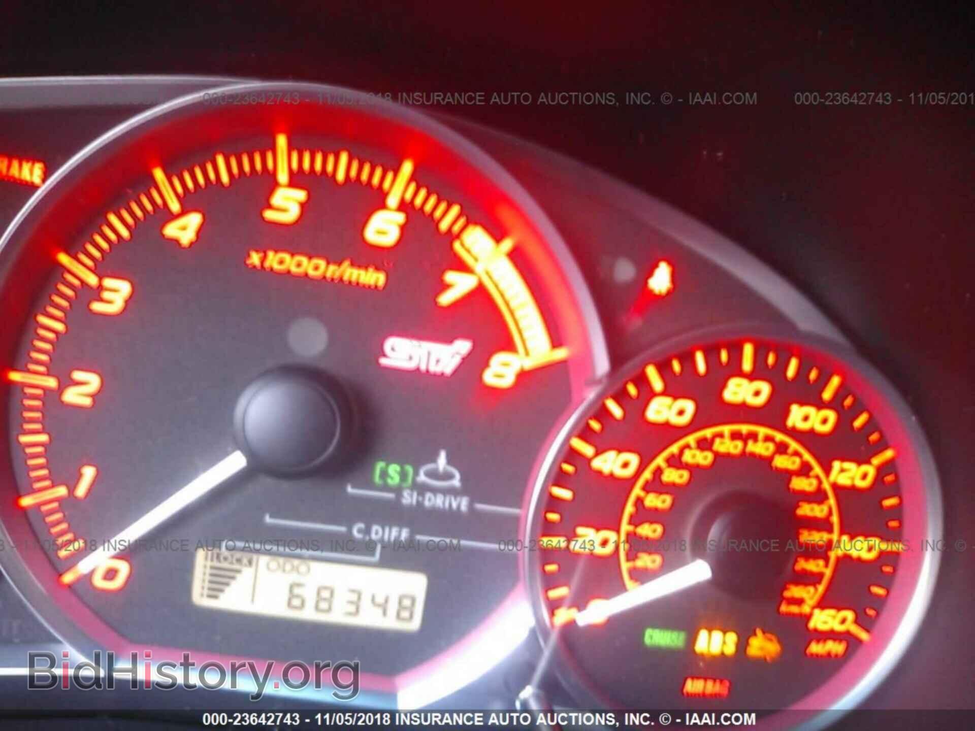 2012 SUBARU IMPREZA - VIN: JF1GR8H62CL246164 - Фото 7