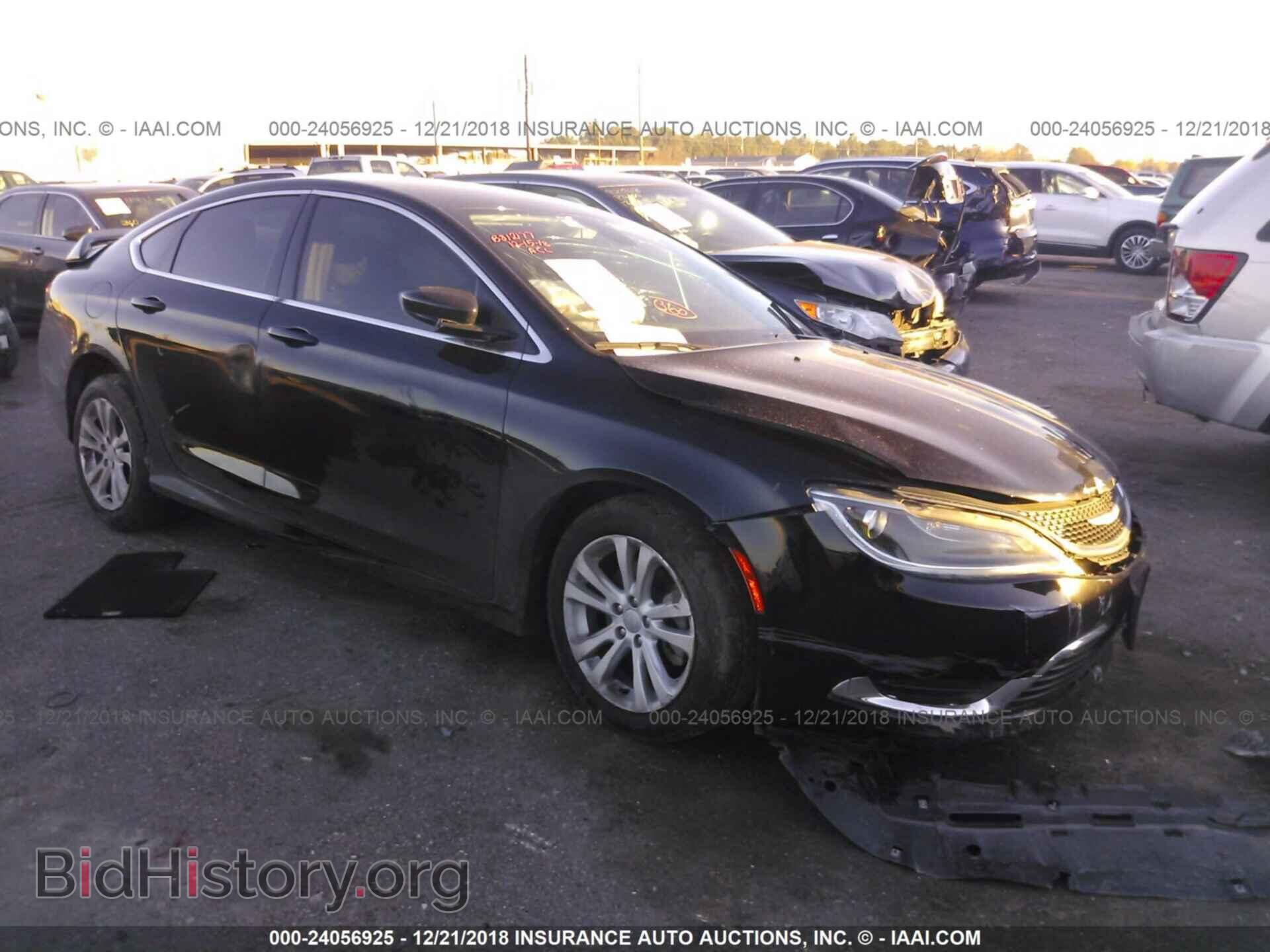Фотография 1C3CCCABXGN129211 - CHRYSLER 200 2016