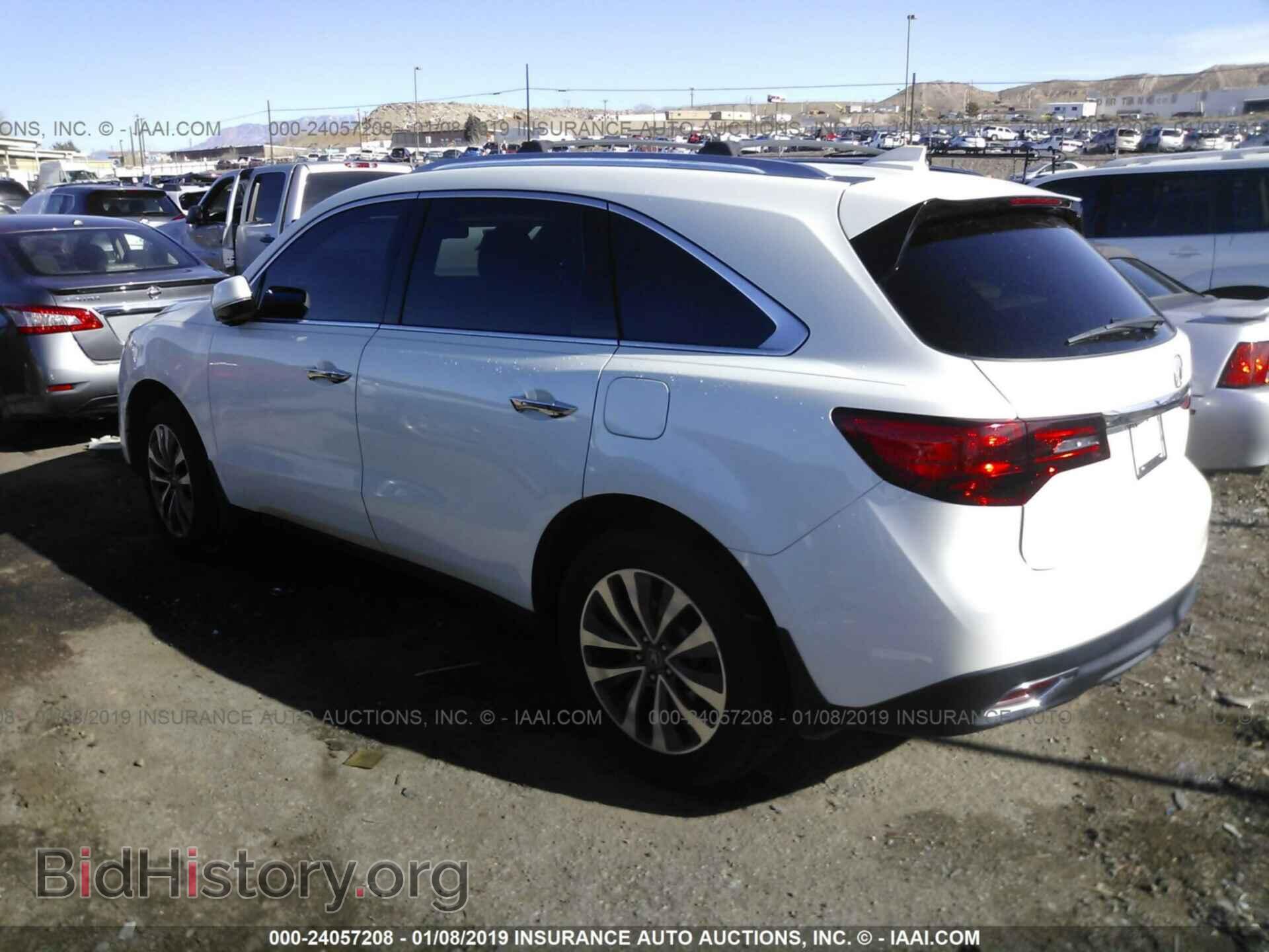 2014 ACURA MDX - VIN: 5FRYD4H4XEB018566 - Фото 3