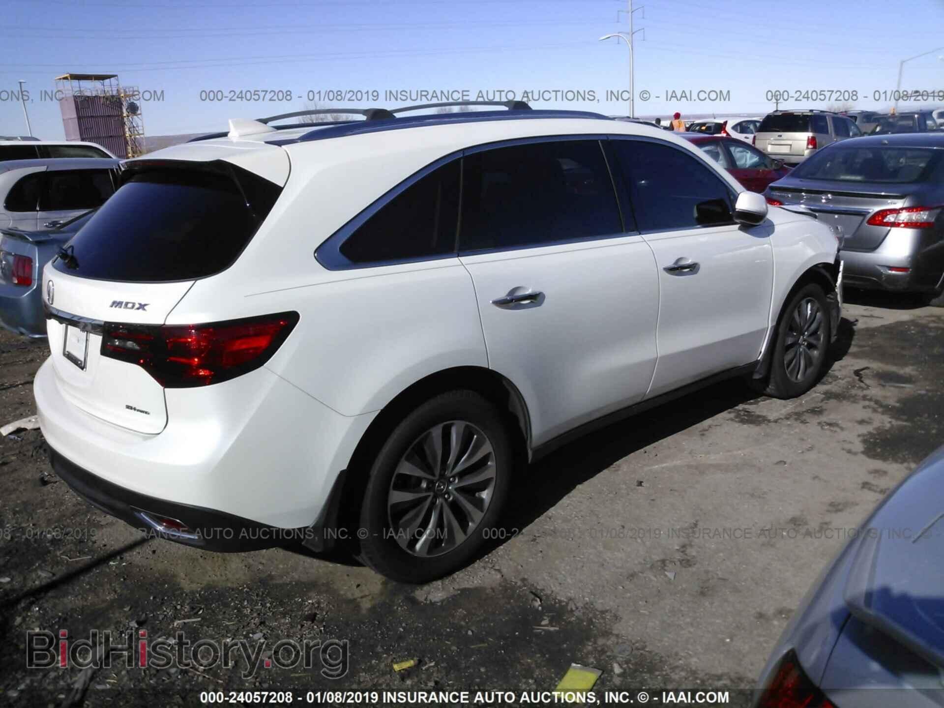 2014 ACURA MDX - VIN: 5FRYD4H4XEB018566 - Фото 4