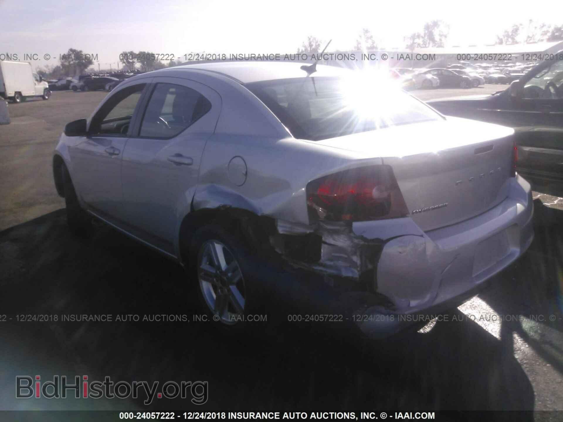 2012 DODGE AVENGER - VIN: 1C3CDZCB3CN219744 - Фото 3