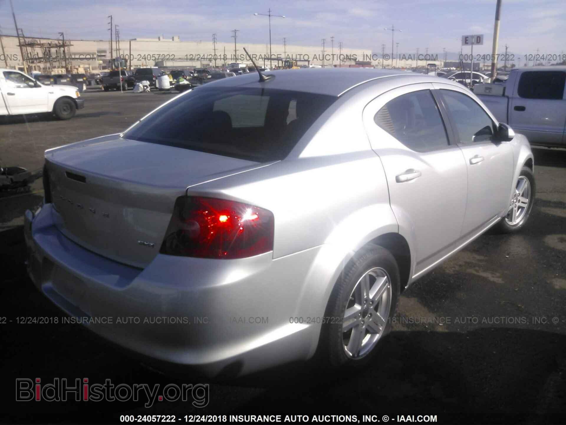 2012 DODGE AVENGER - VIN: 1C3CDZCB3CN219744 - Фото 4