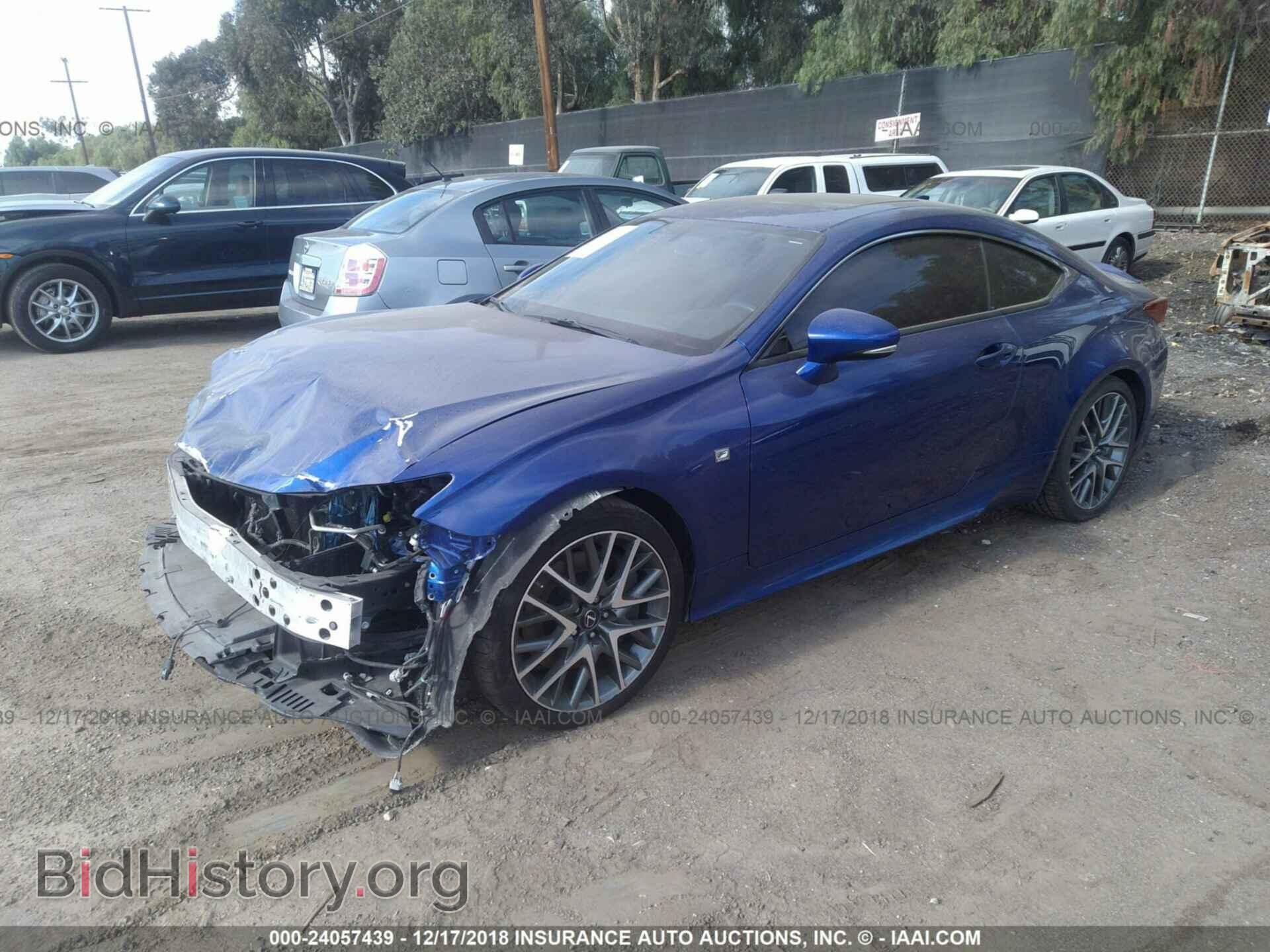 2015 Lexus Rc - VIN: JTHHE5BC8F5002873 - Фото 2