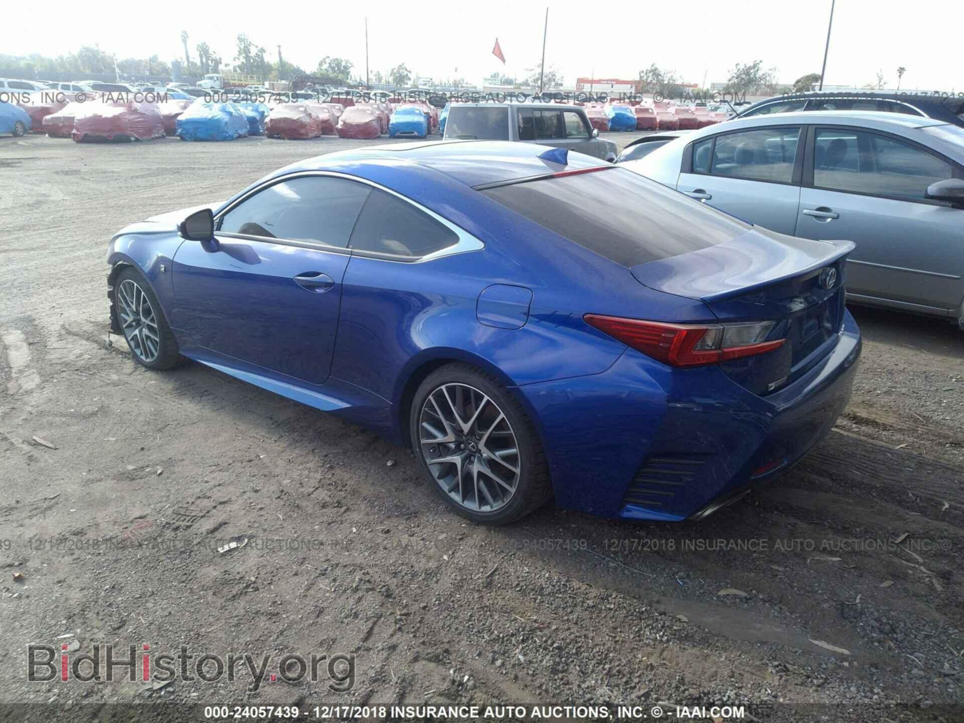 2015 Lexus Rc - VIN: JTHHE5BC8F5002873 - Фото 3