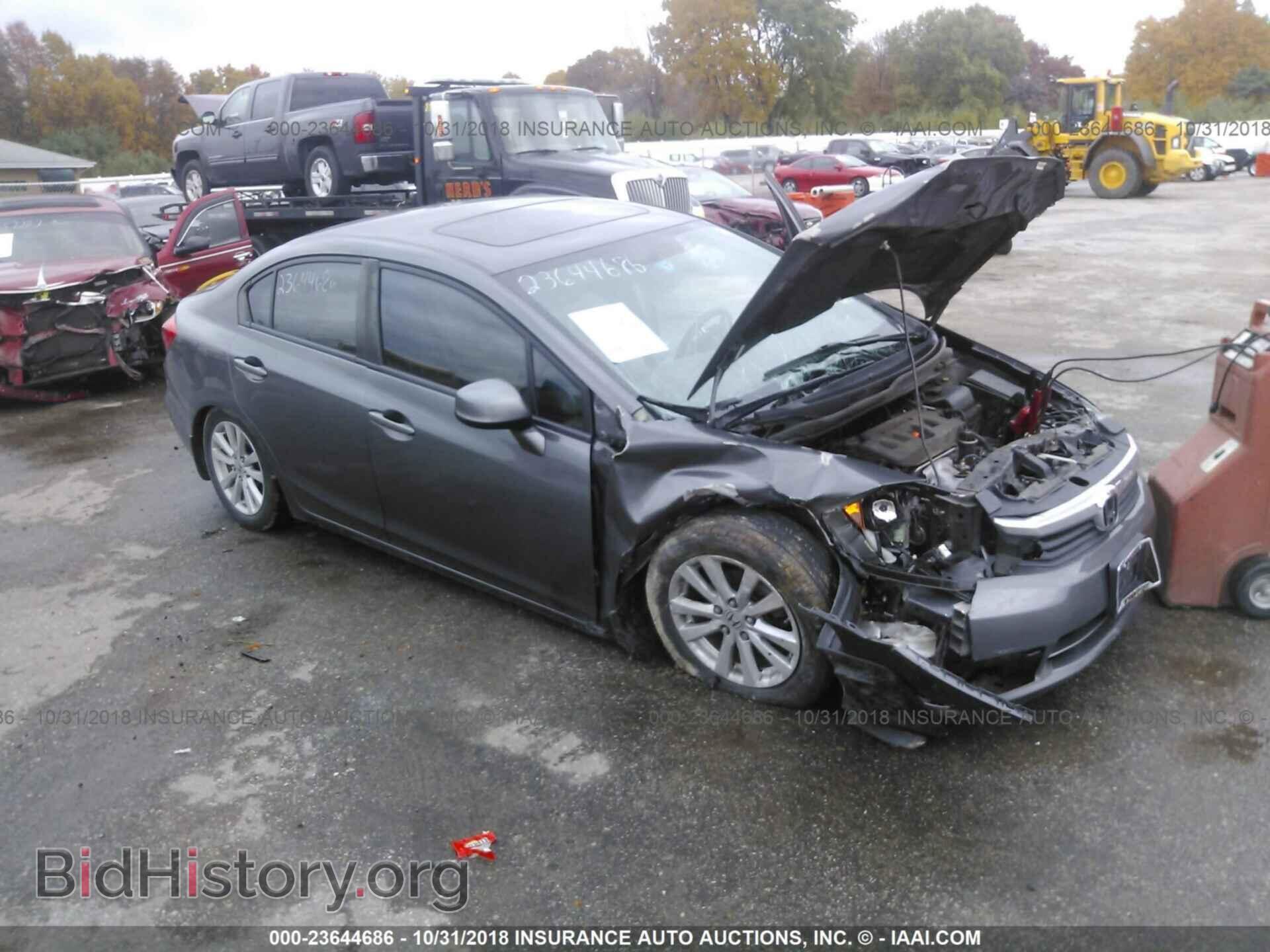 Фотография 2HGFB2F96CH501773 - HONDA CIVIC 2012