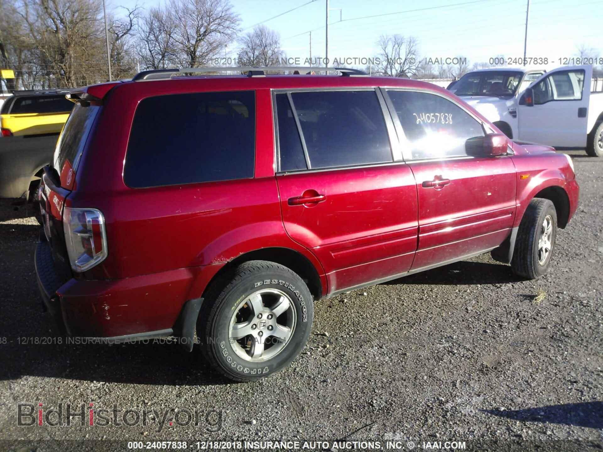 2006 HONDA PILOT - VIN: 2HKYF18416H513915 - Фото 4