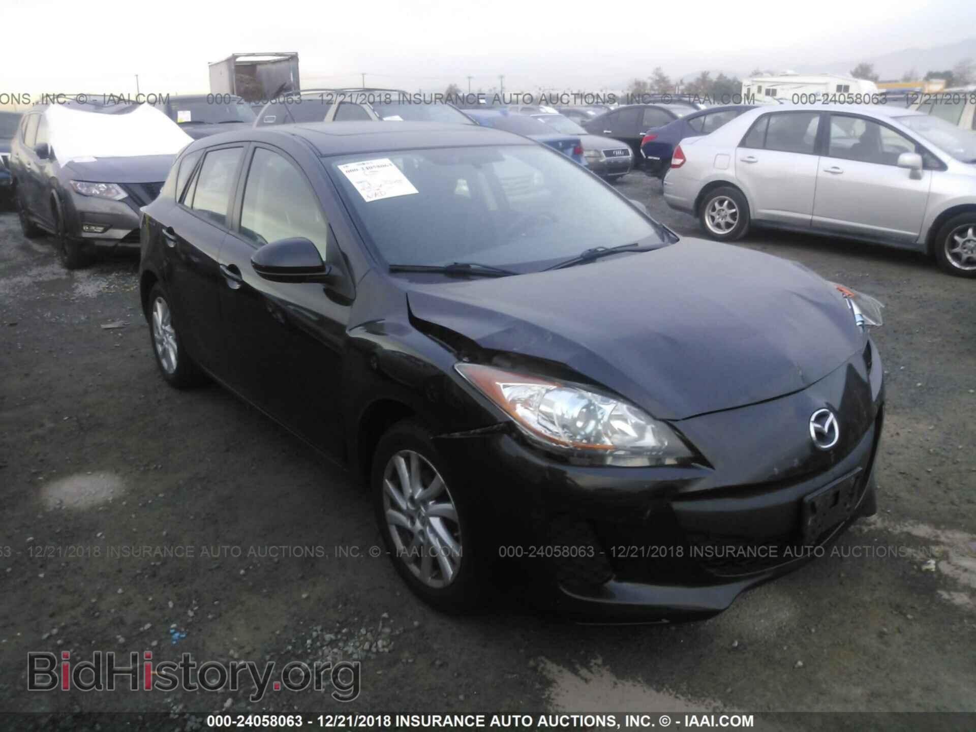 Photo JM1BL1L78C1675110 - MAZDA 3 2012