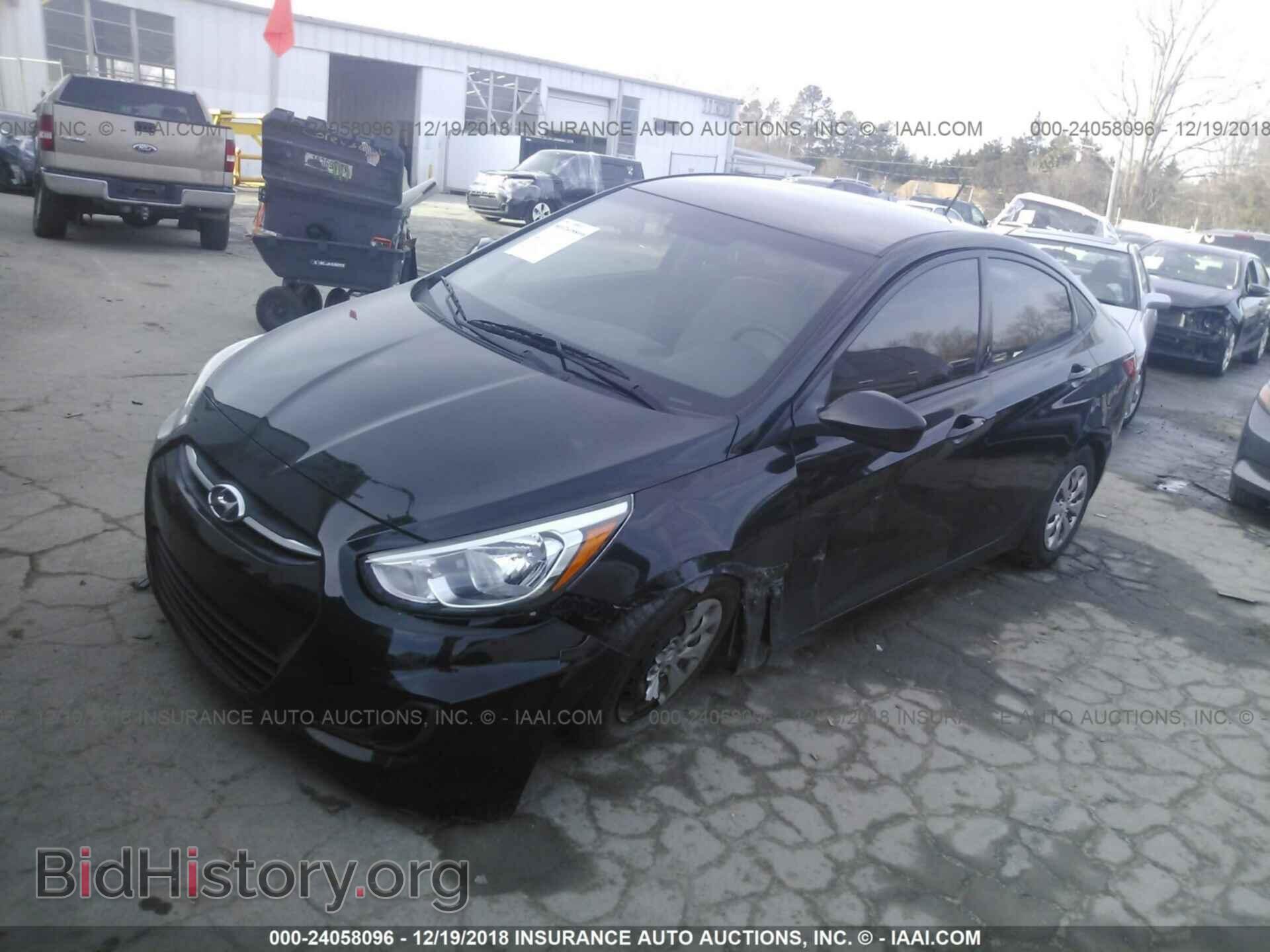 2016 HYUNDAI ACCENT - VIN: KMHCT4AE5GU053667 - Фото 2