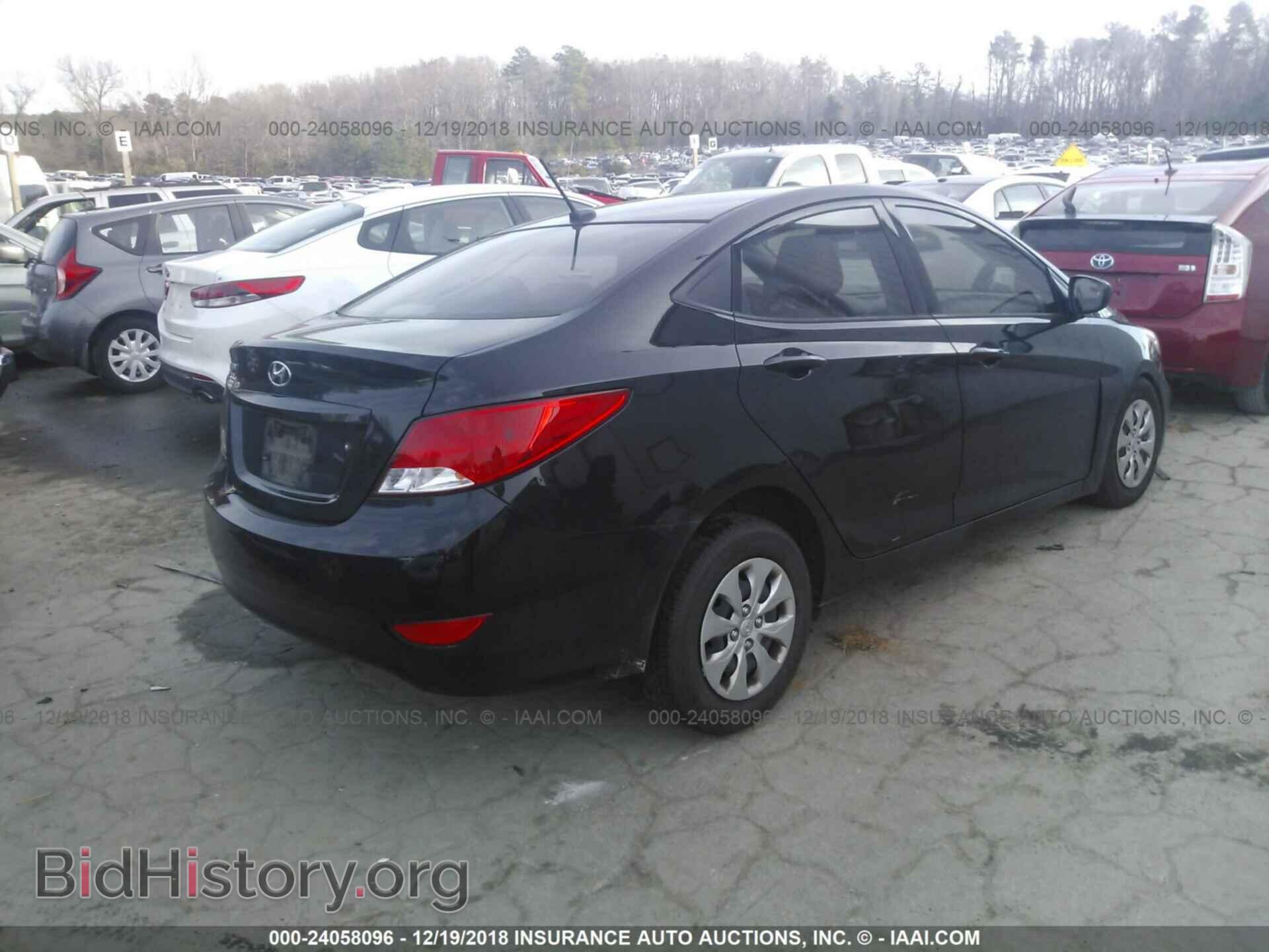 2016 HYUNDAI ACCENT - VIN: KMHCT4AE5GU053667 - Фото 4