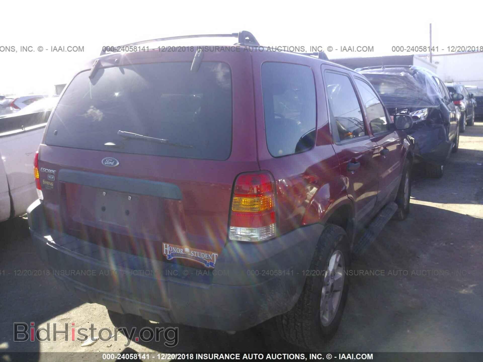 2005 FORD ESCAPE - VIN: 1FMYU03165KB20372 - Фото 4