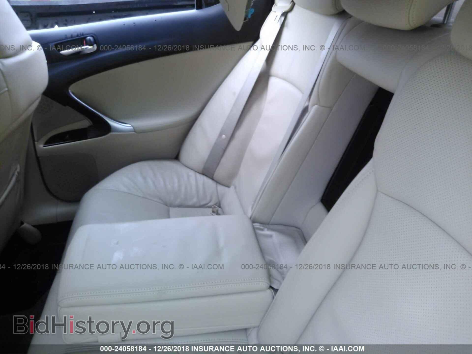 2008 LEXUS IS - VIN: JTHCK262885026029 - Фото 8
