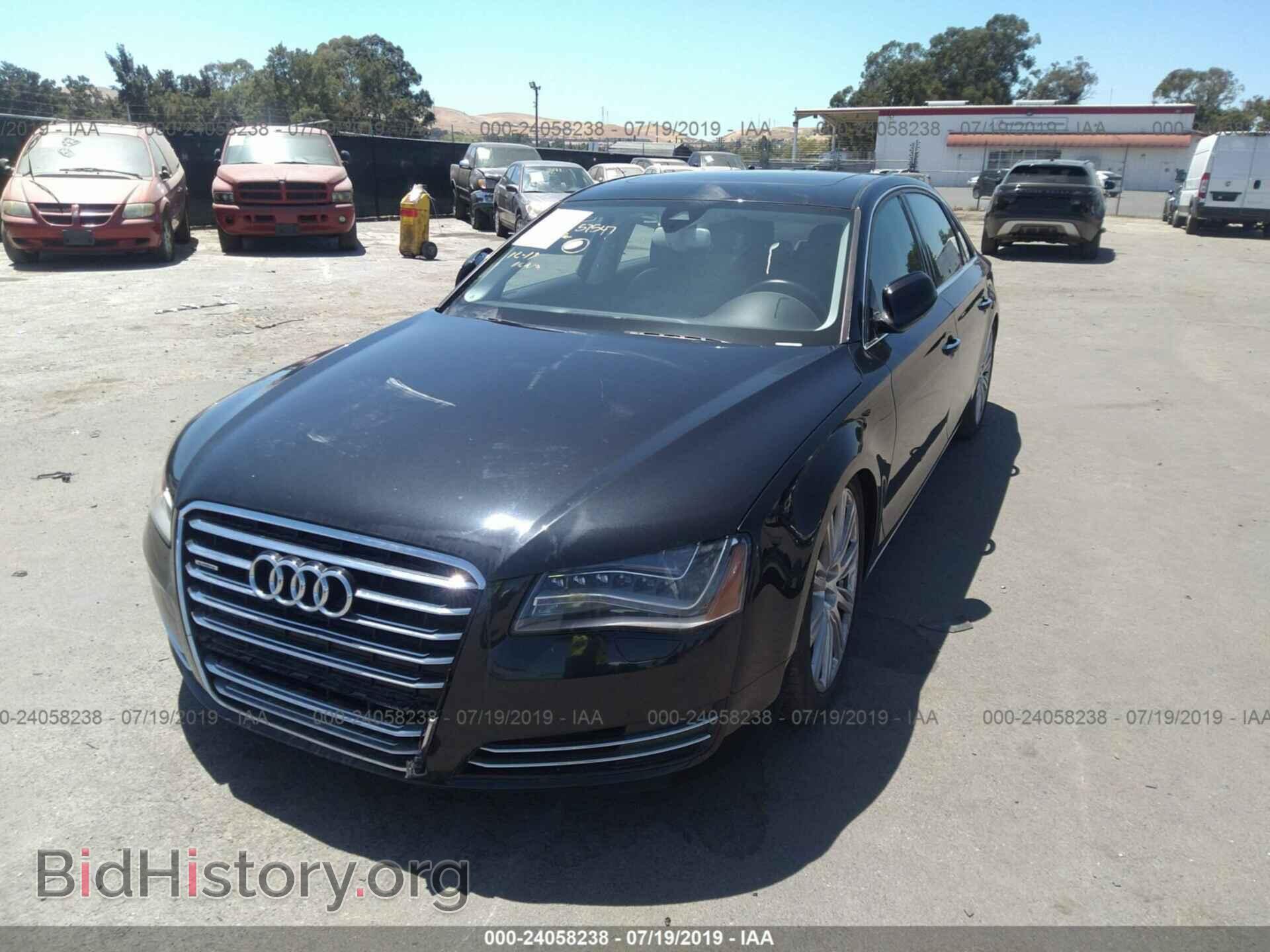 2013 AUDI A8 - VIN: WAUR2AFD5DN030473 - Фото 2