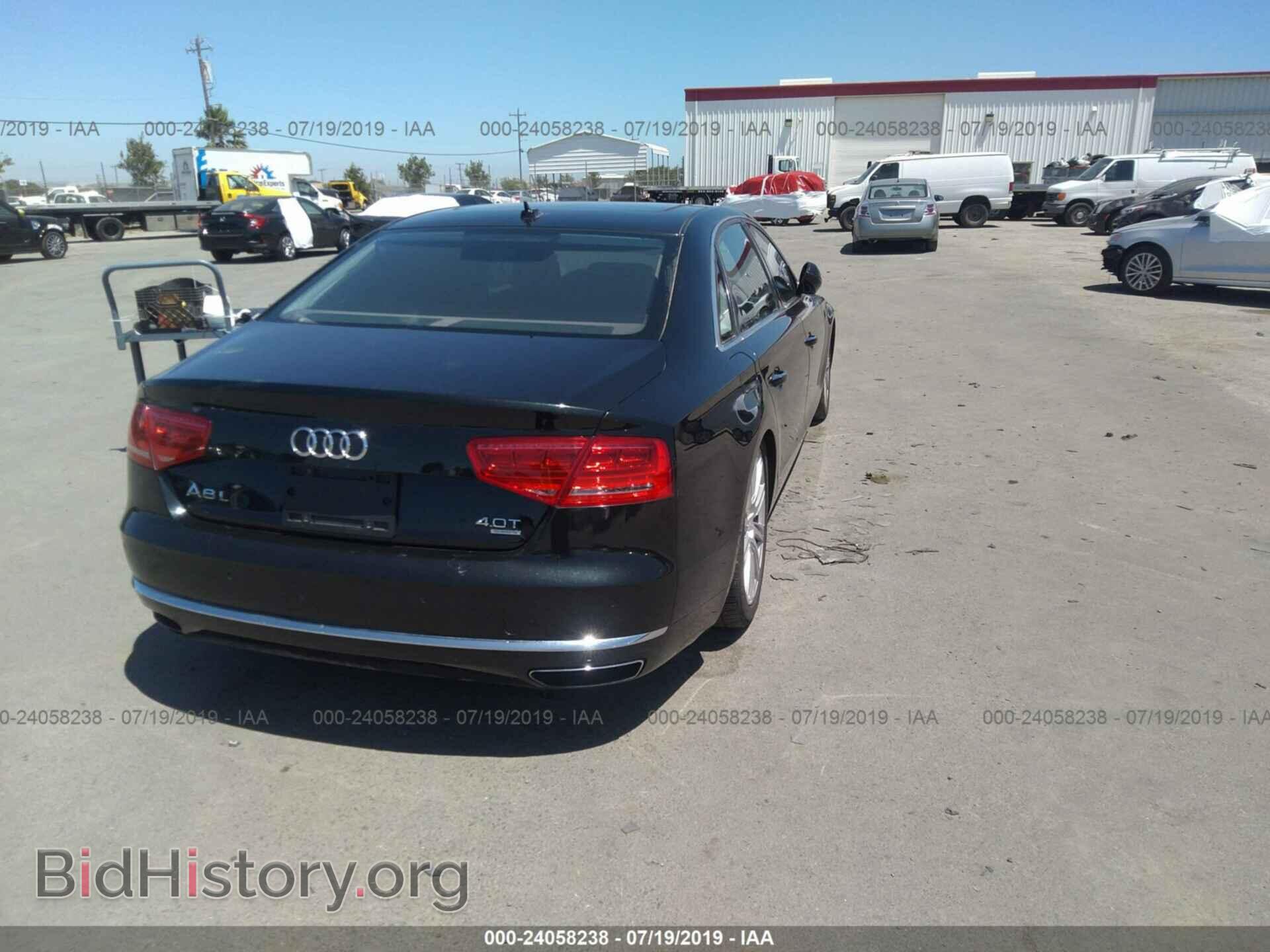 2013 AUDI A8 - VIN: WAUR2AFD5DN030473 - Фото 4