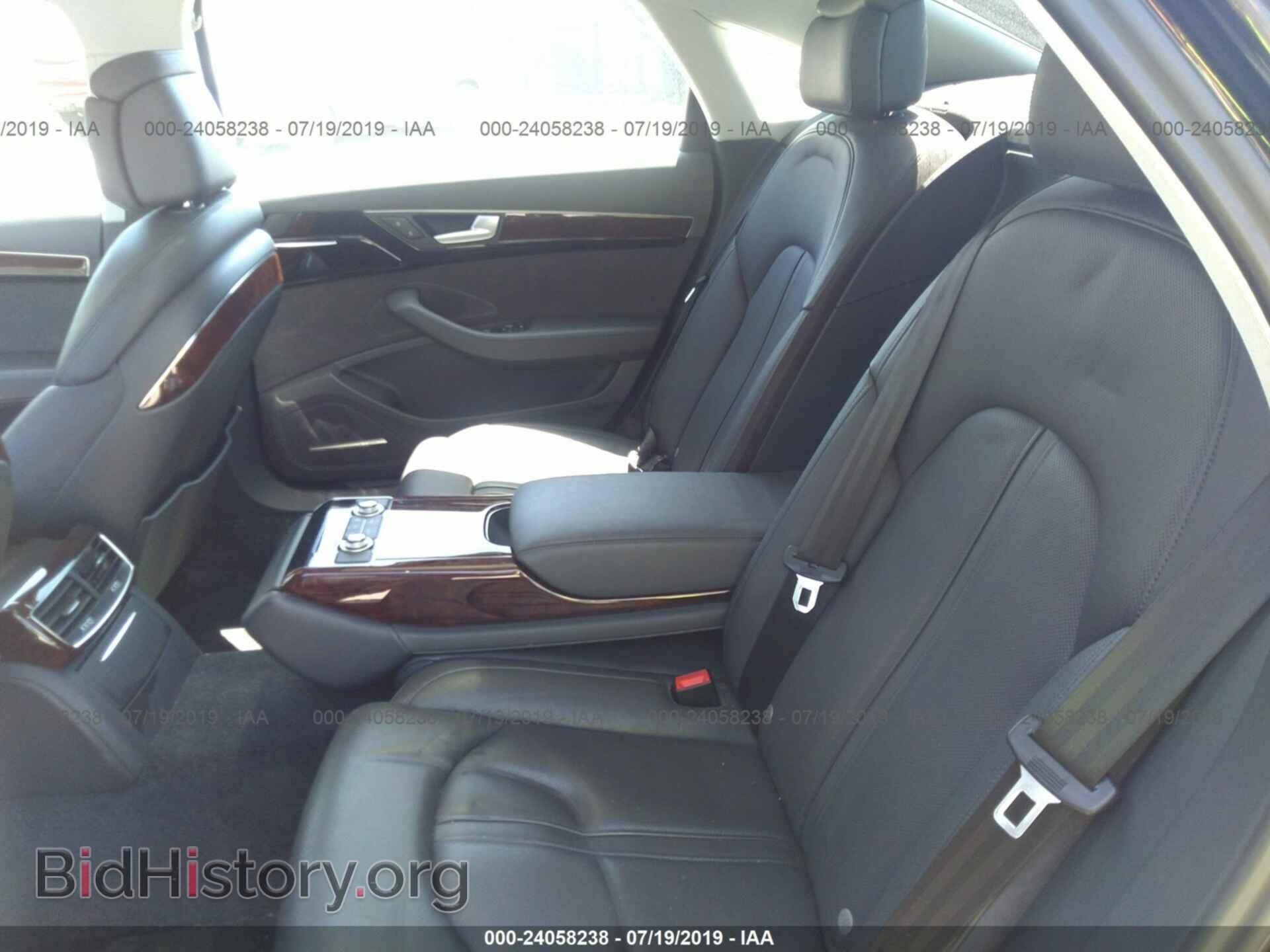 2013 AUDI A8 - VIN: WAUR2AFD5DN030473 - Фото 8