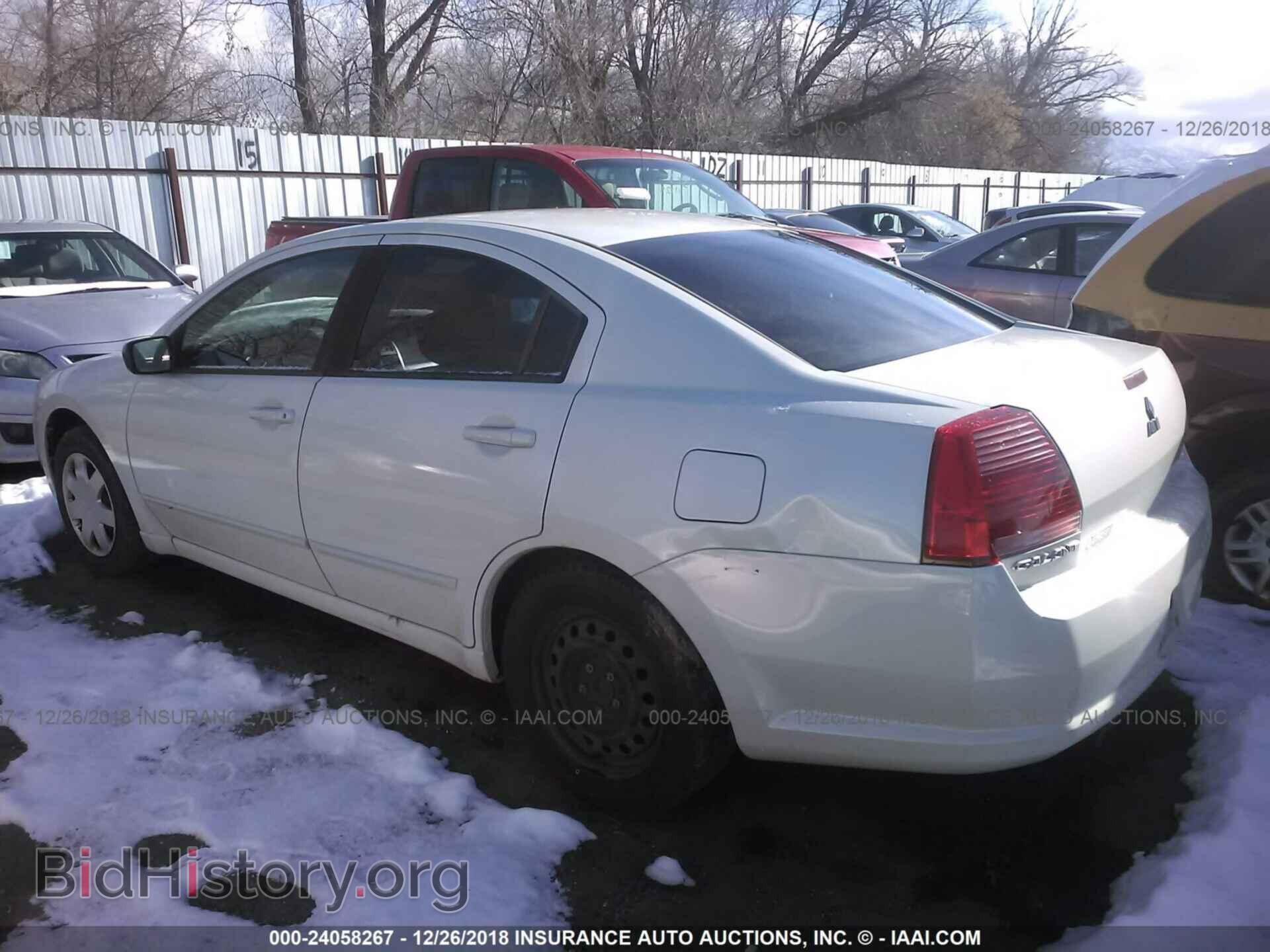 2004 MITSUBISHI GALANT - VIN: 4A3AB36F94E082893 - Фото 3
