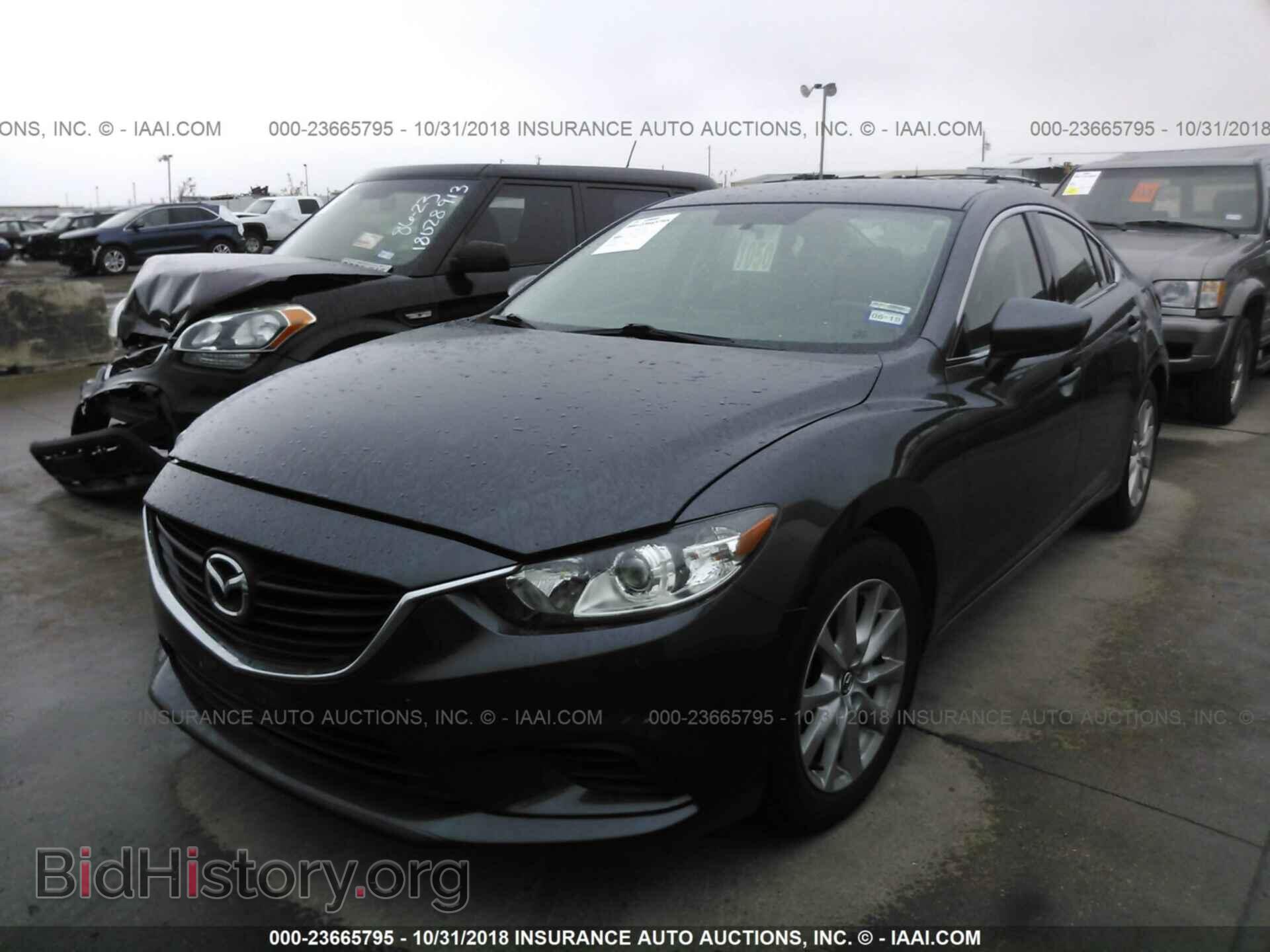 2016 MAZDA 6 - VIN: JM1GJ1U51G1405649 - Фото 2