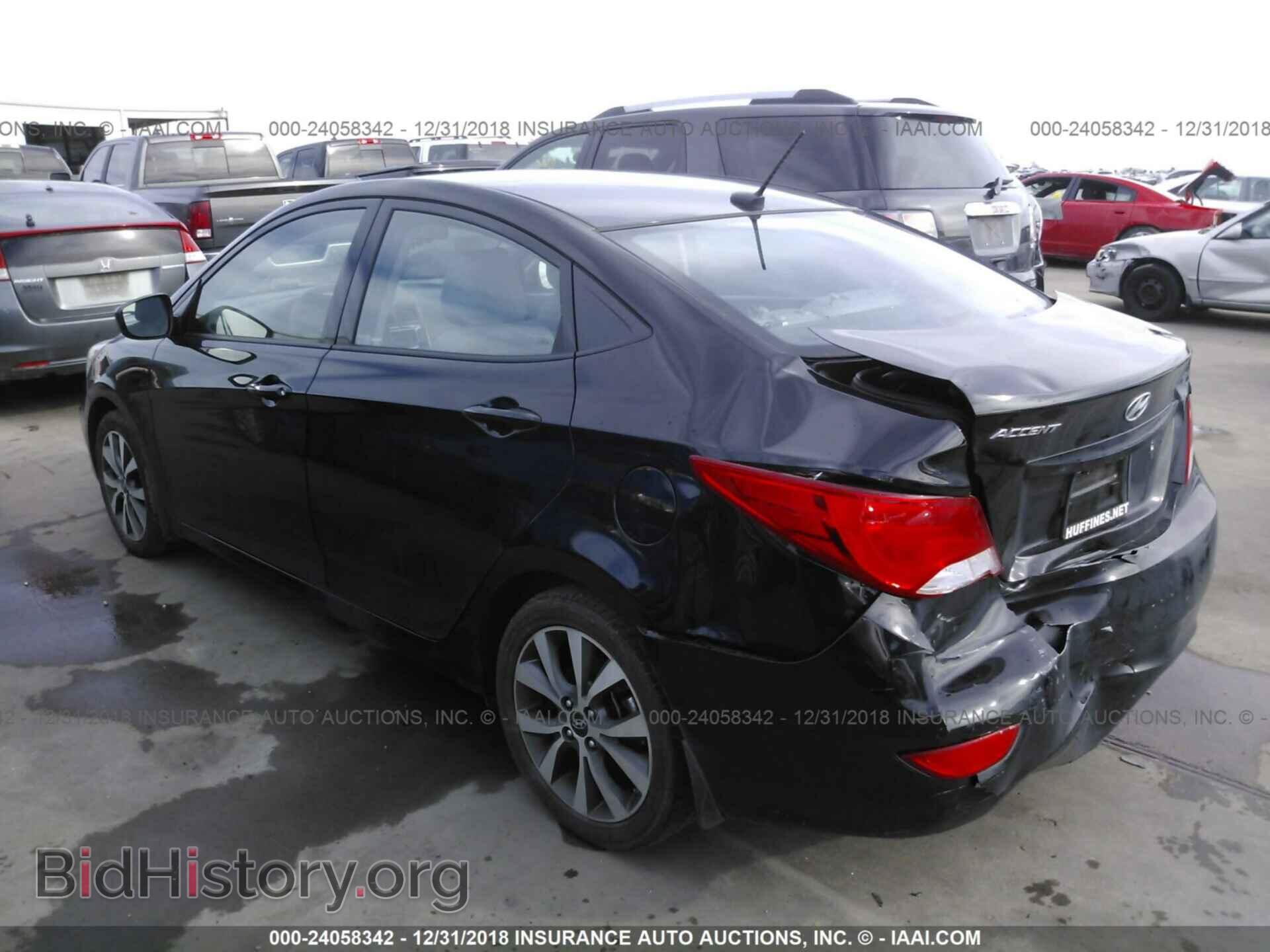 2017 HYUNDAI ACCENT - VIN: KMHCT4AE3HU256364 - Фото 3