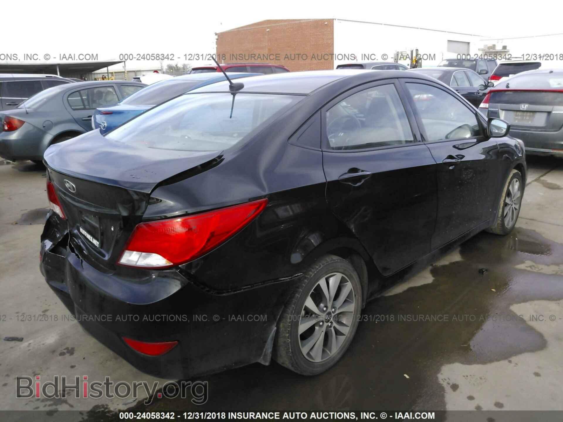 2017 HYUNDAI ACCENT - VIN: KMHCT4AE3HU256364 - Фото 4