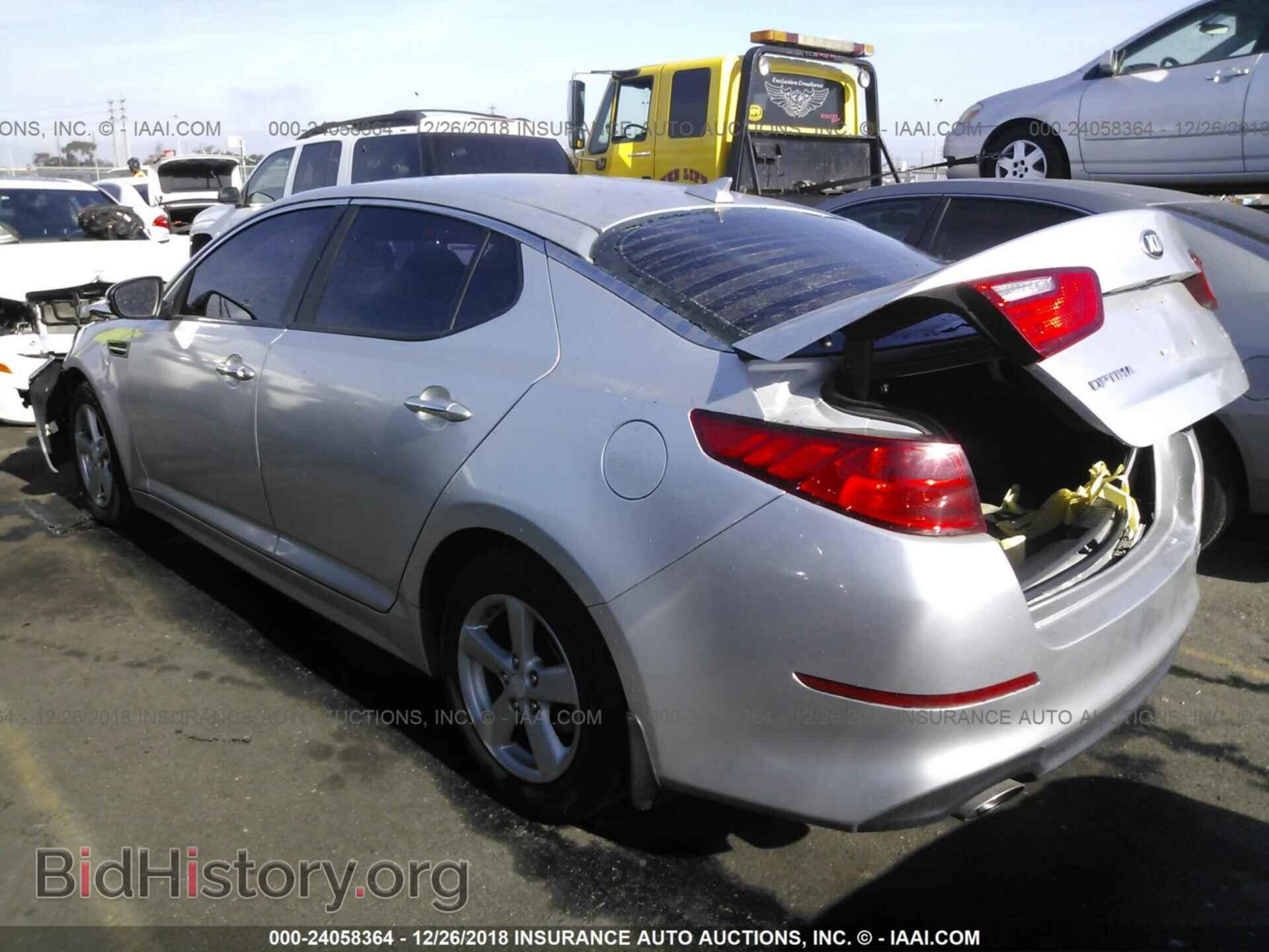 2014 KIA OPTIMA - VIN: 5XXGM4A7XEG269800 - Photo 3
