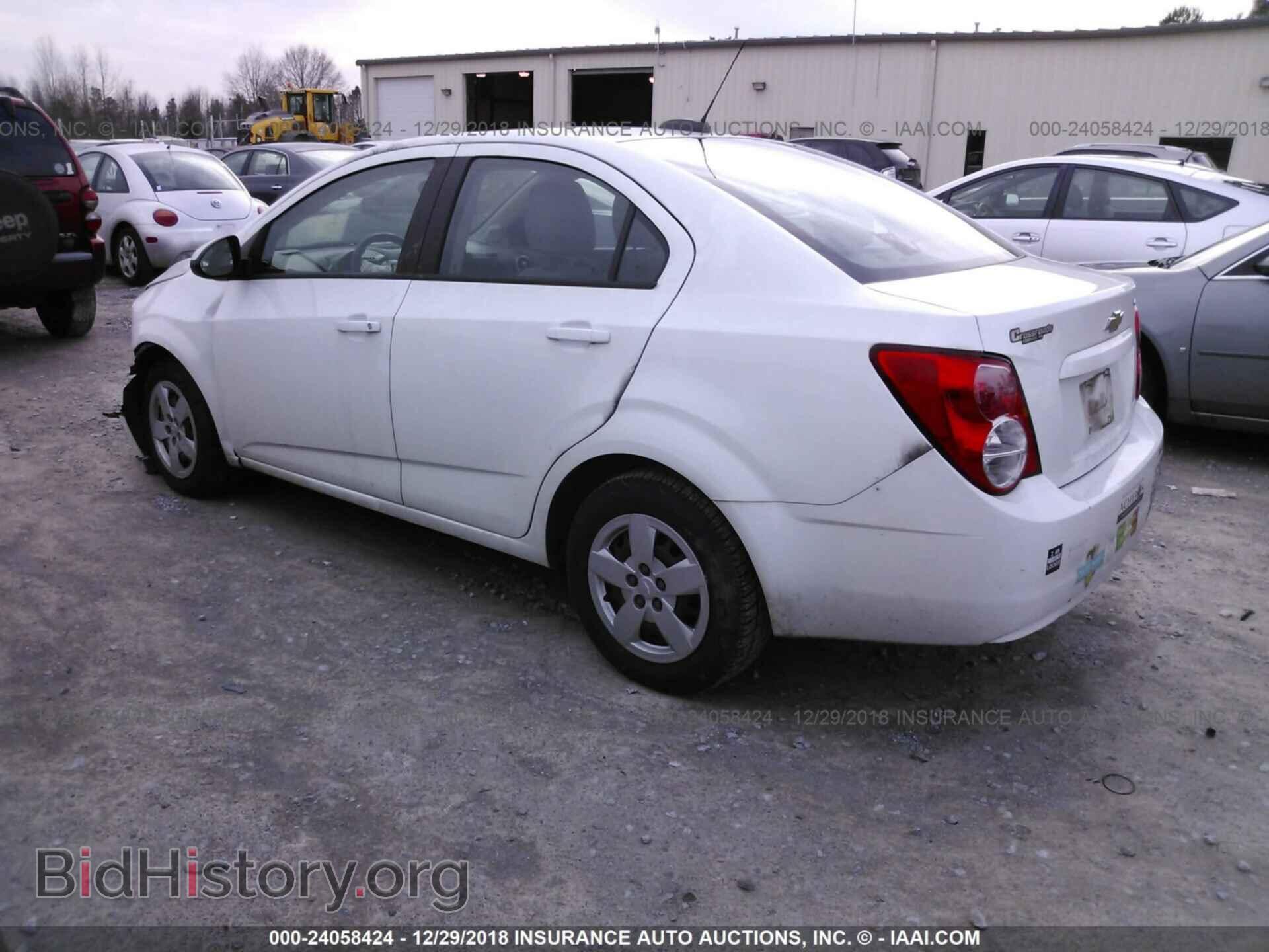 2015 CHEVROLET SONIC - VIN: 1G1JA5SH0F4148449 - Фото 3