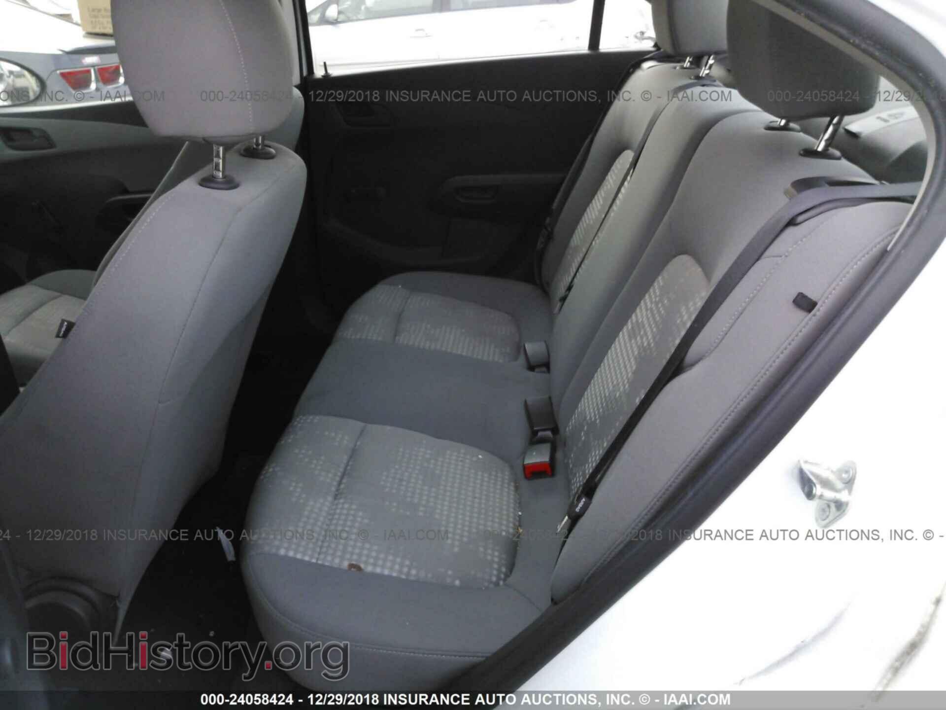 2015 CHEVROLET SONIC - VIN: 1G1JA5SH0F4148449 - Фото 8