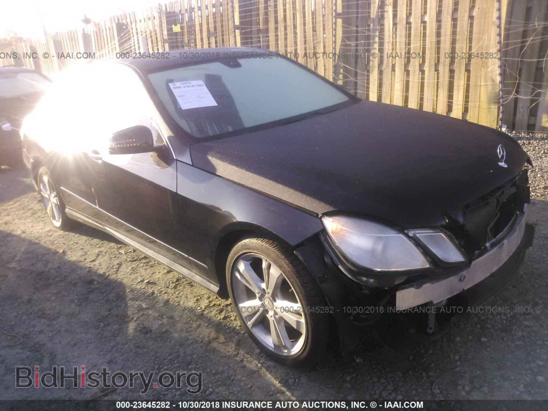 Photo WDDHF8JB3DA677159 - MERCEDES-BENZ E 2013